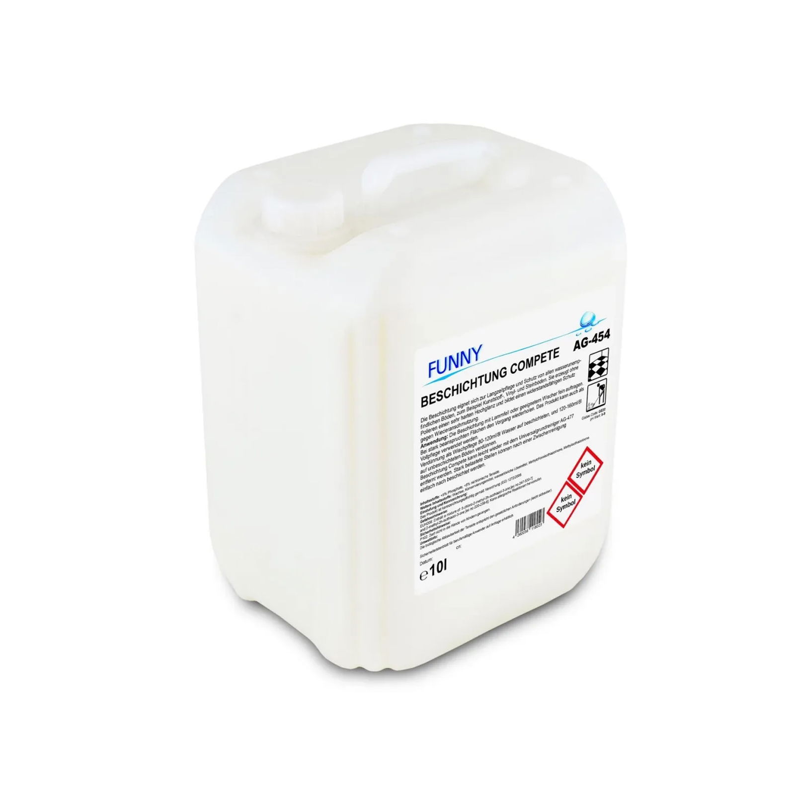 Funny AG-454 Bodenreiniger Beschichtung Compete 2 x 10 Liter Kanister