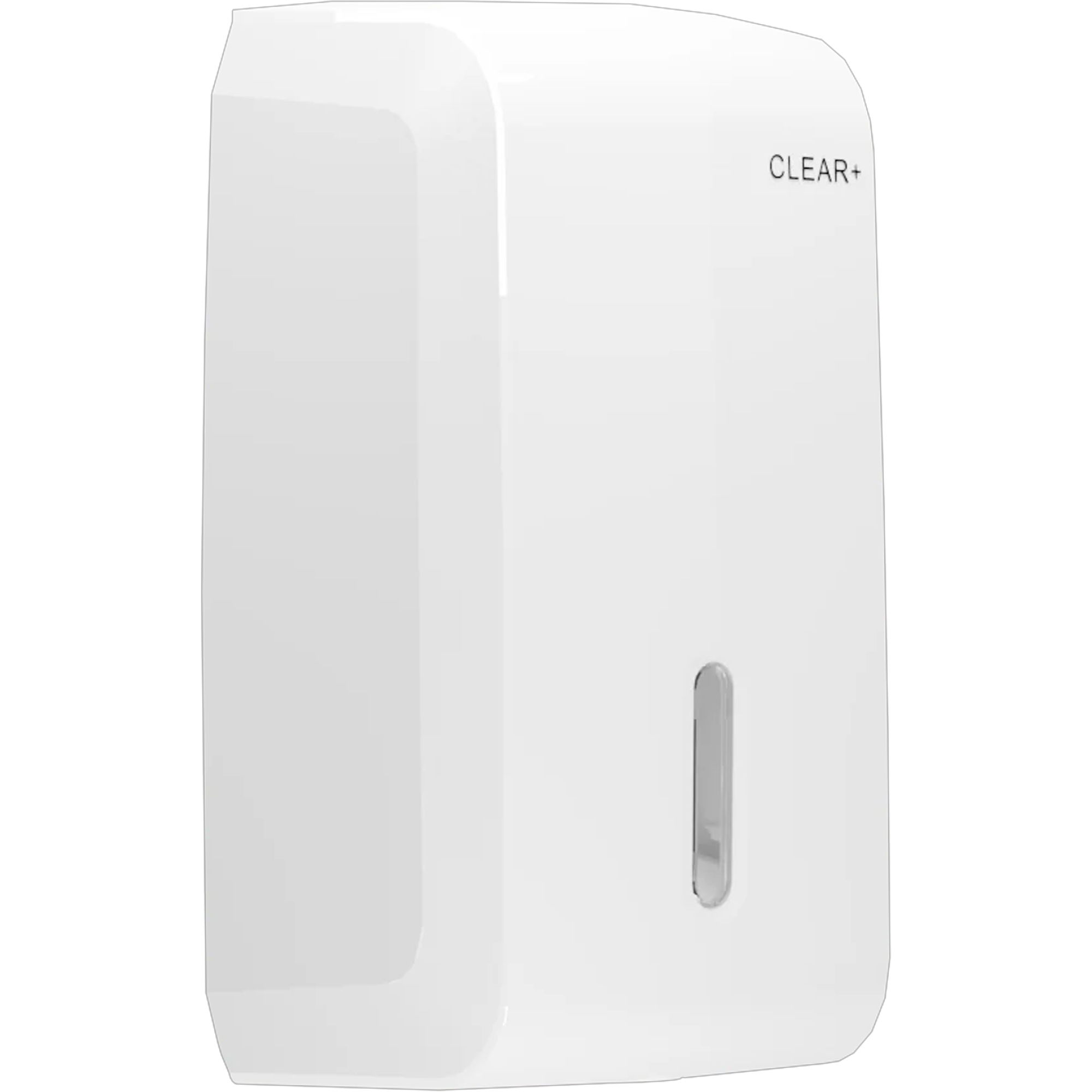 Toilettenpapierspender | Einzelblatt | Kunststoff | Clear+