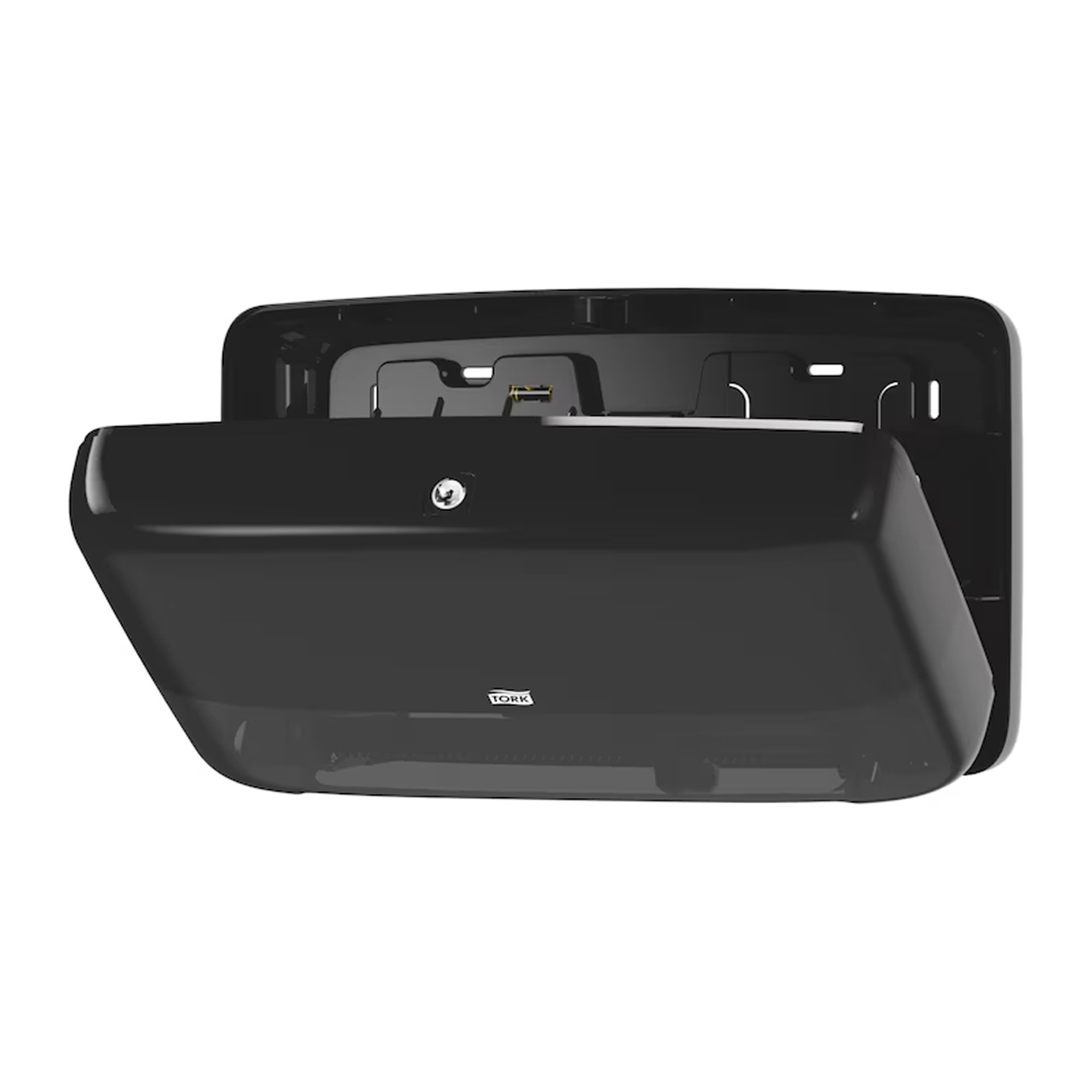 briefcase, black, latch, hinged, metal