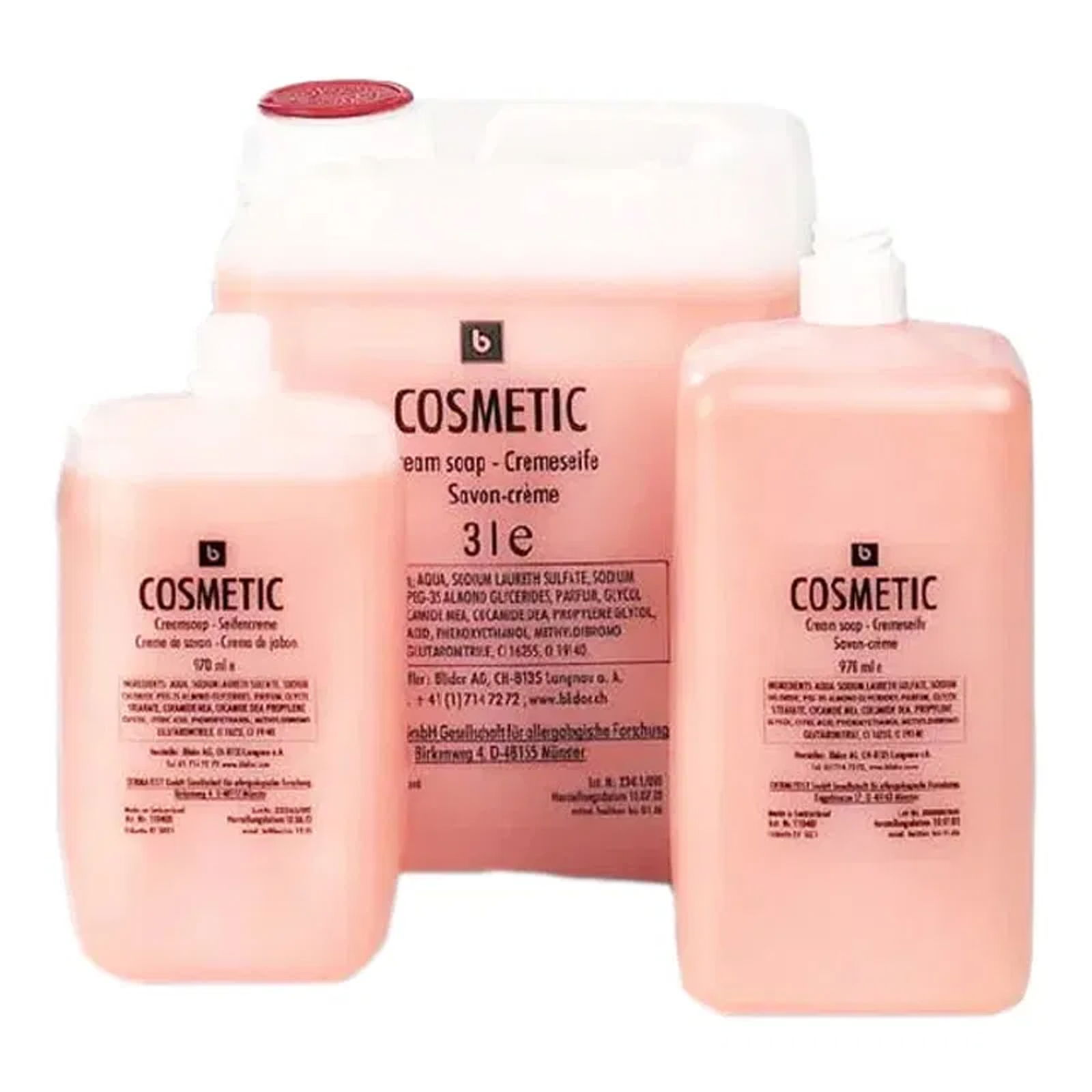 Savon crème cosmétique