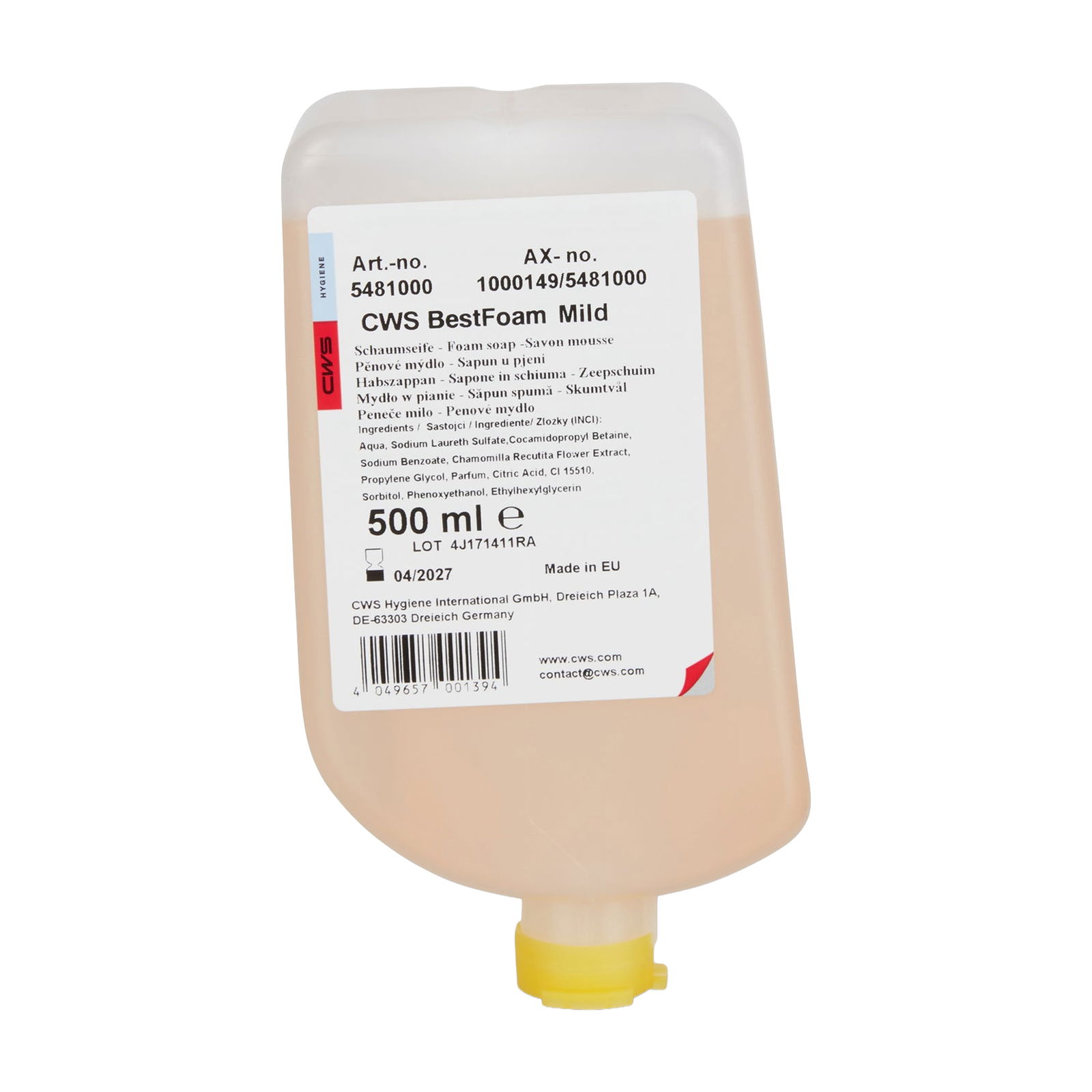 CWS BestFoam Mild 500ml