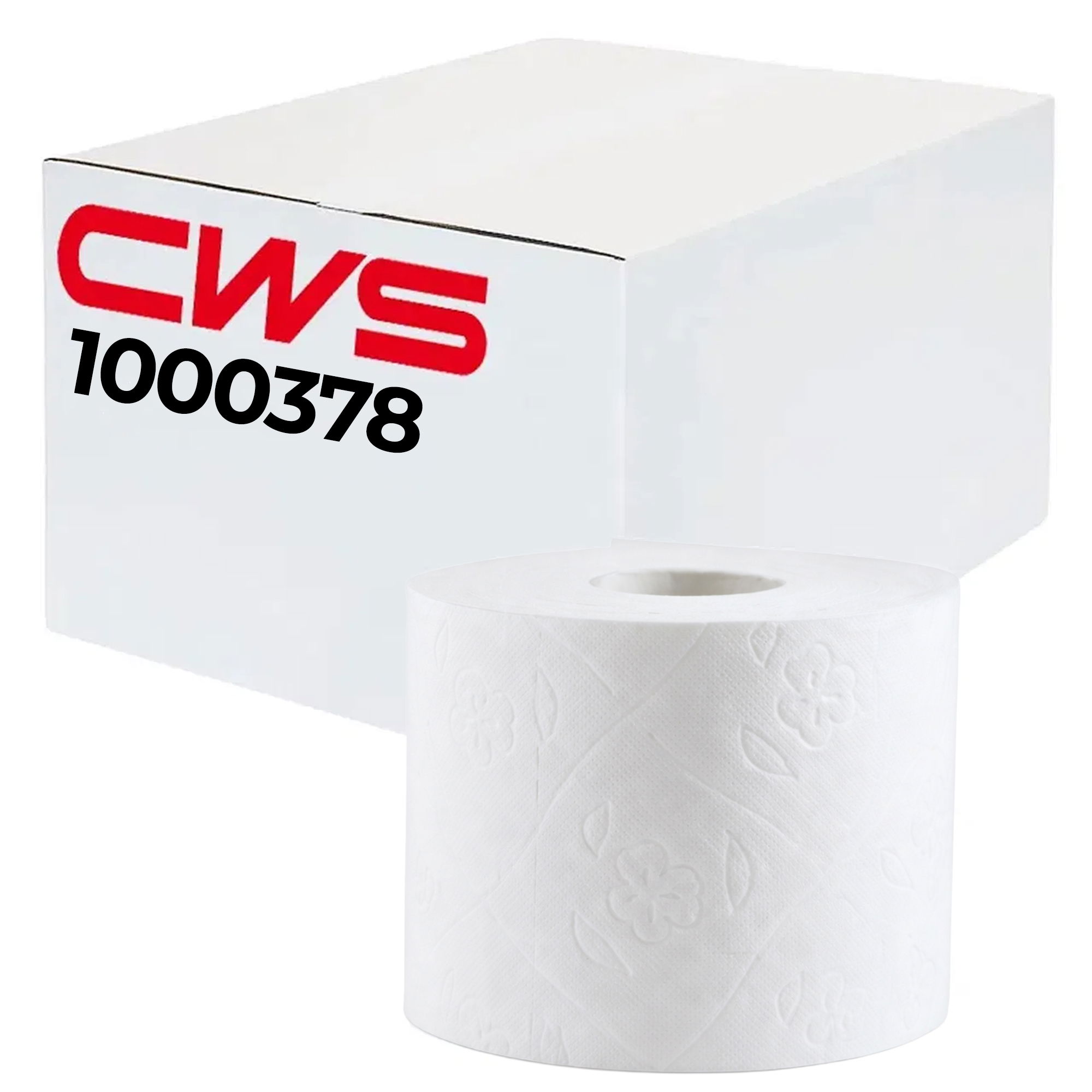 Toilettenpapier | 2-lagig | Zellstoff | 735 Blatt | CWS Maxi 100