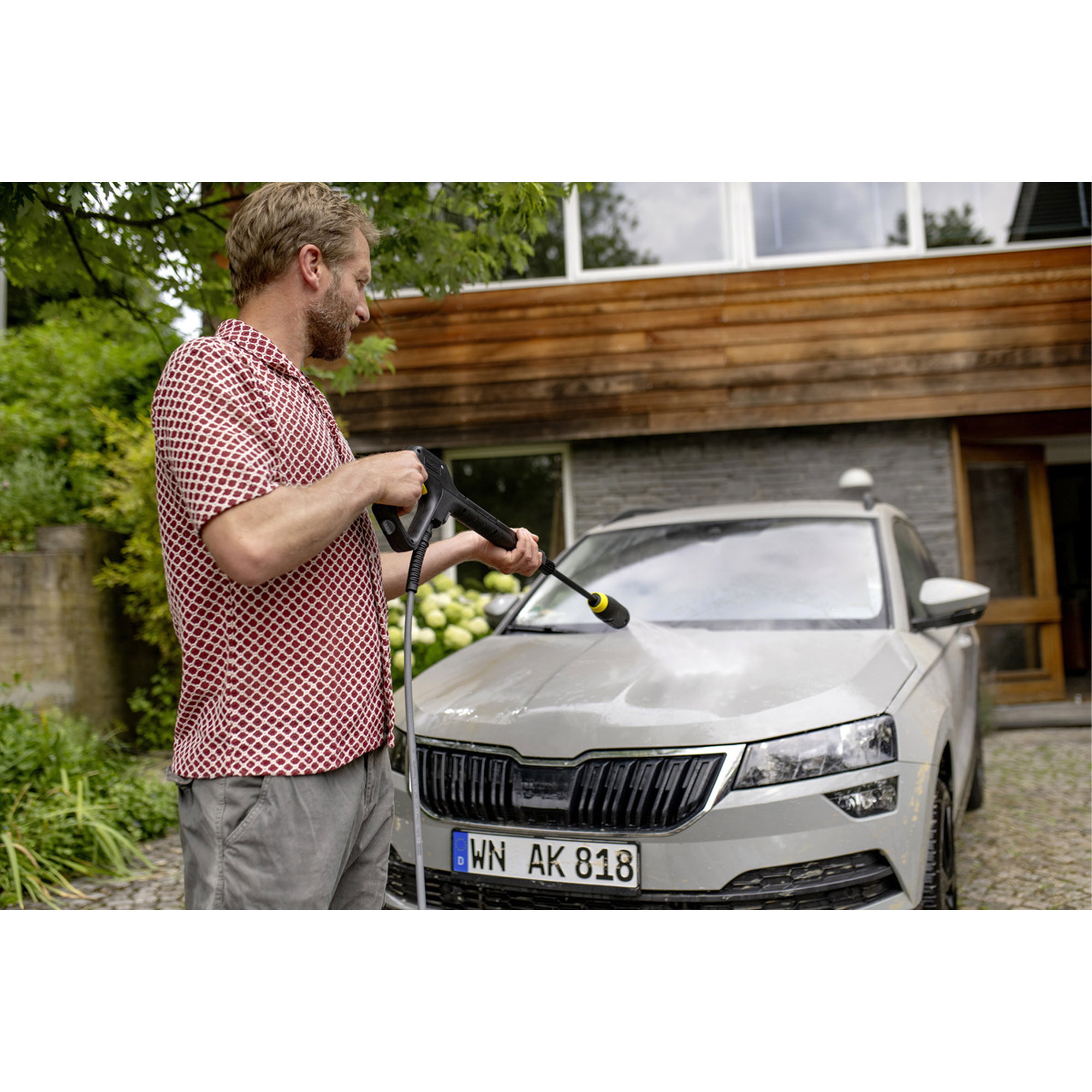 Autopflege, Druckreiniger, Schaumlanze, Autowaschgerät, Kraftspray