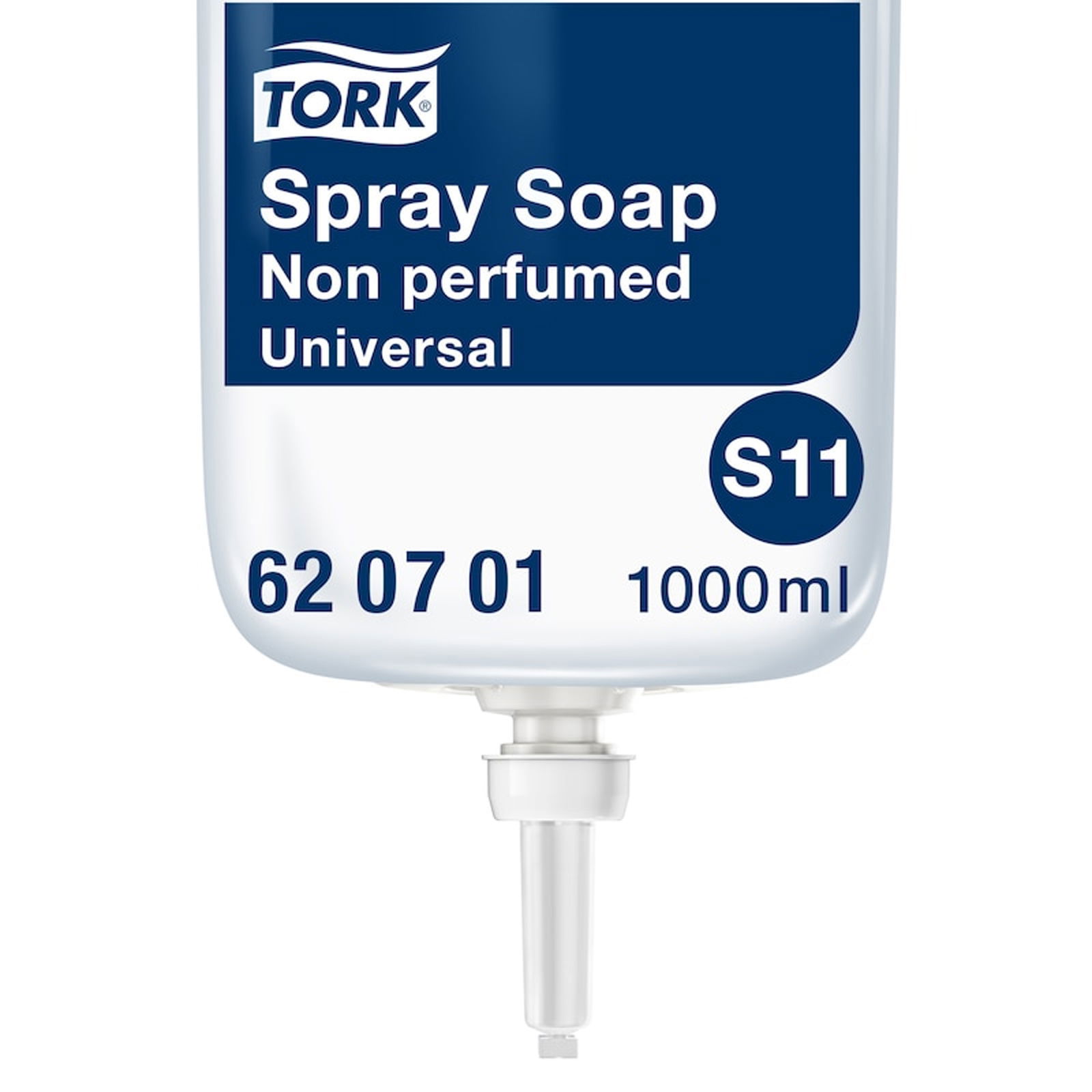 Tork 620701 S11 Savon spray non parfumé 1000 ml
