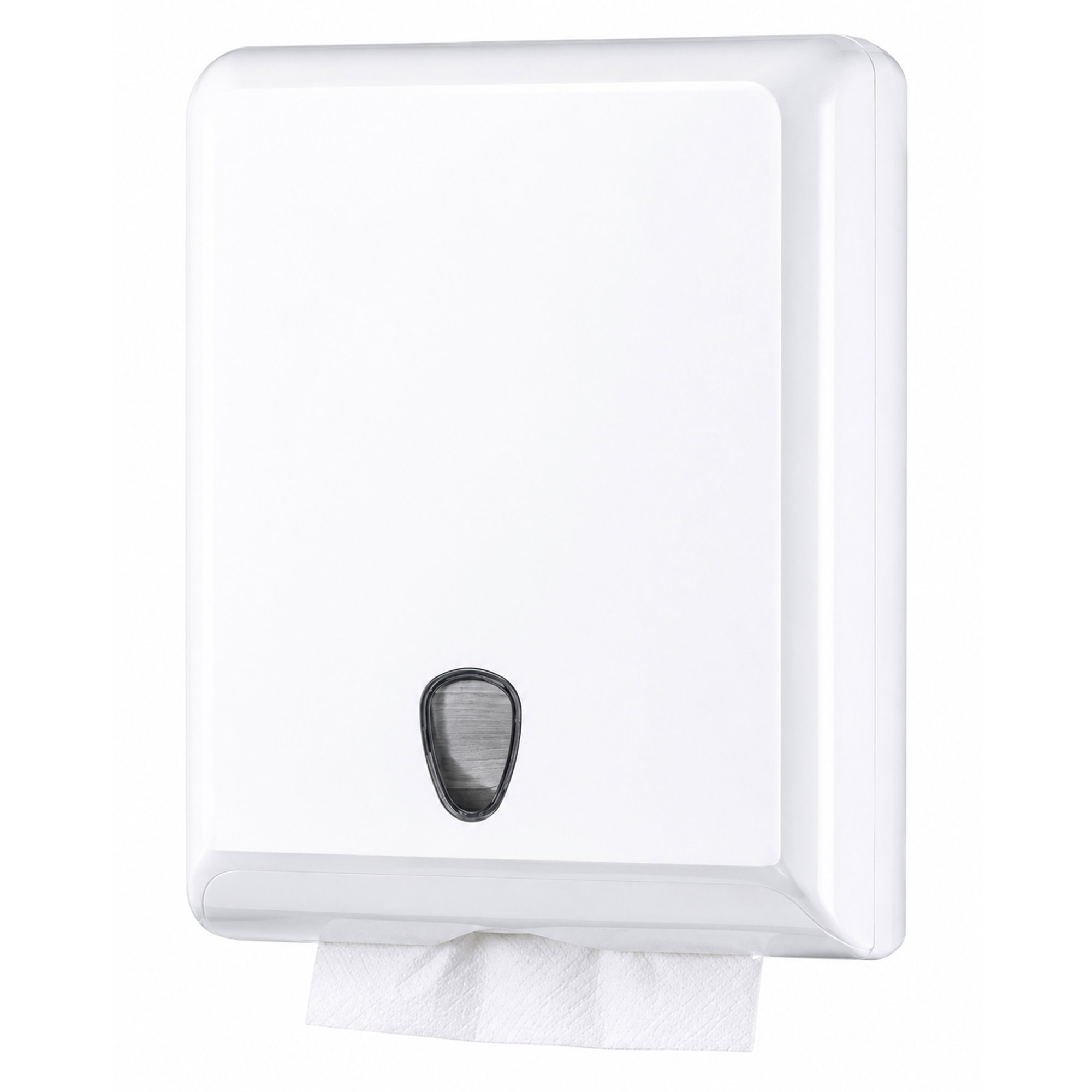 Hand towel holder, Paper towel dispenser, Dispenser, white, Hygiene product