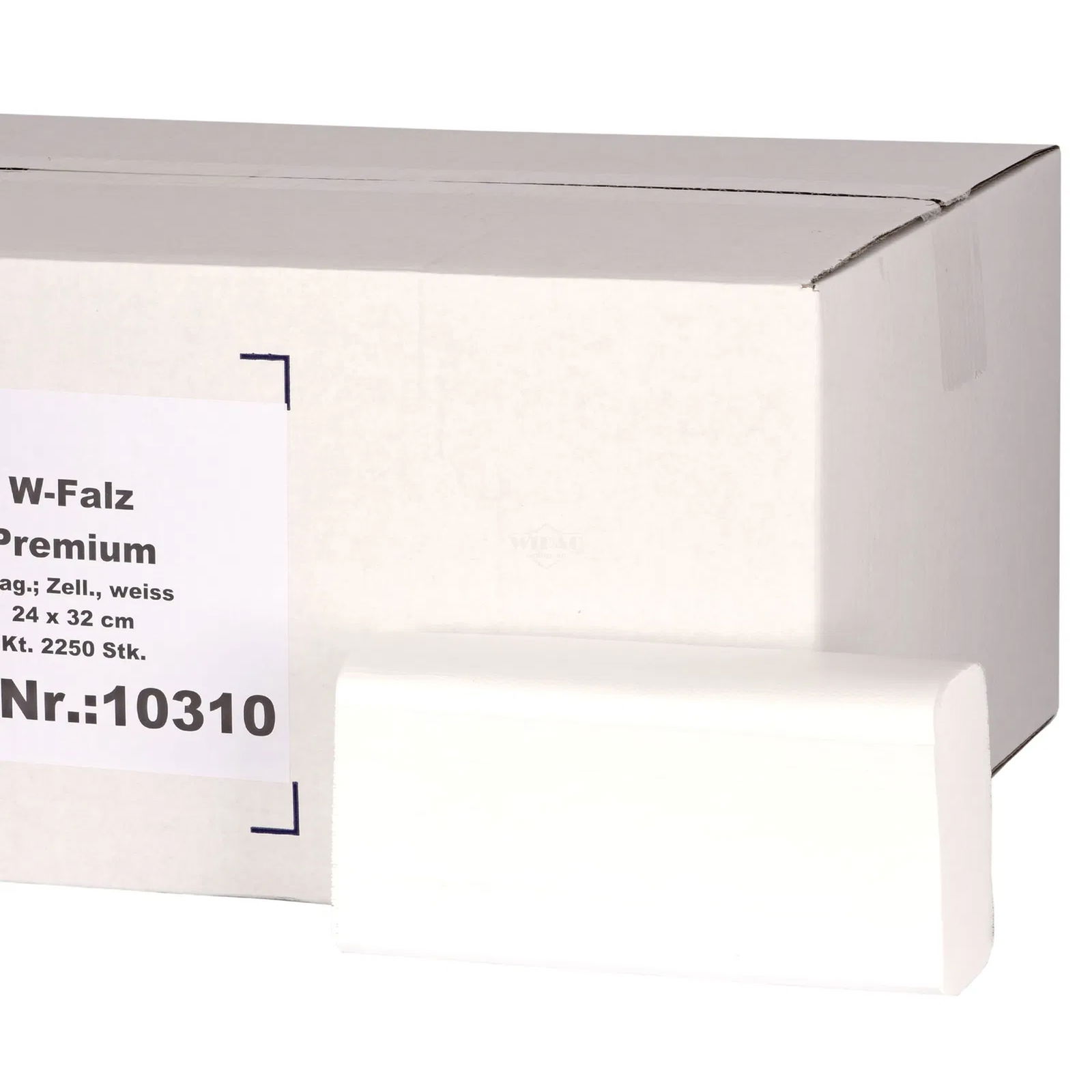 Asciugamani di carta piega a W 3 veli in cellulosa premium