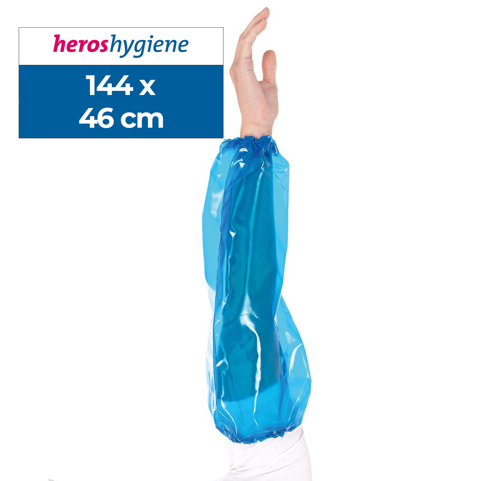 Manchettes de protection bleues EVA