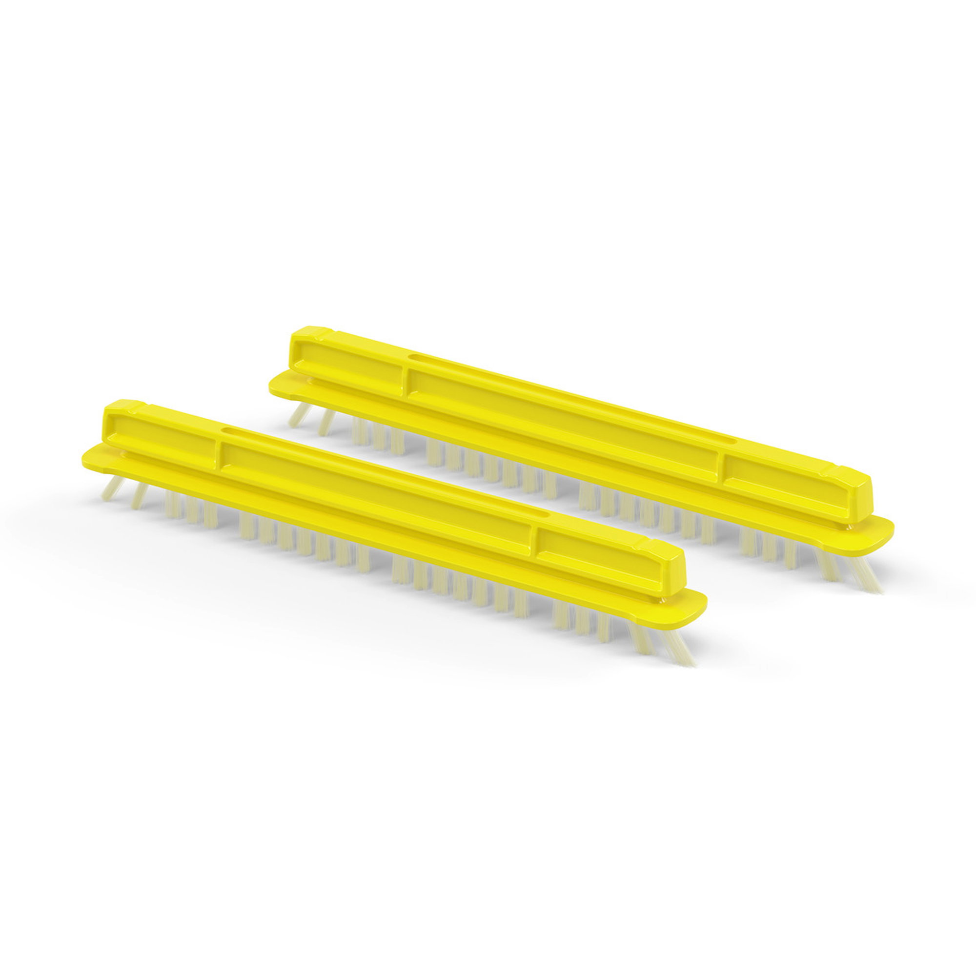 Schrubberbürsten, Bürstenkopf, Büschelbürsten, Haushaltsreiniger, Gelb