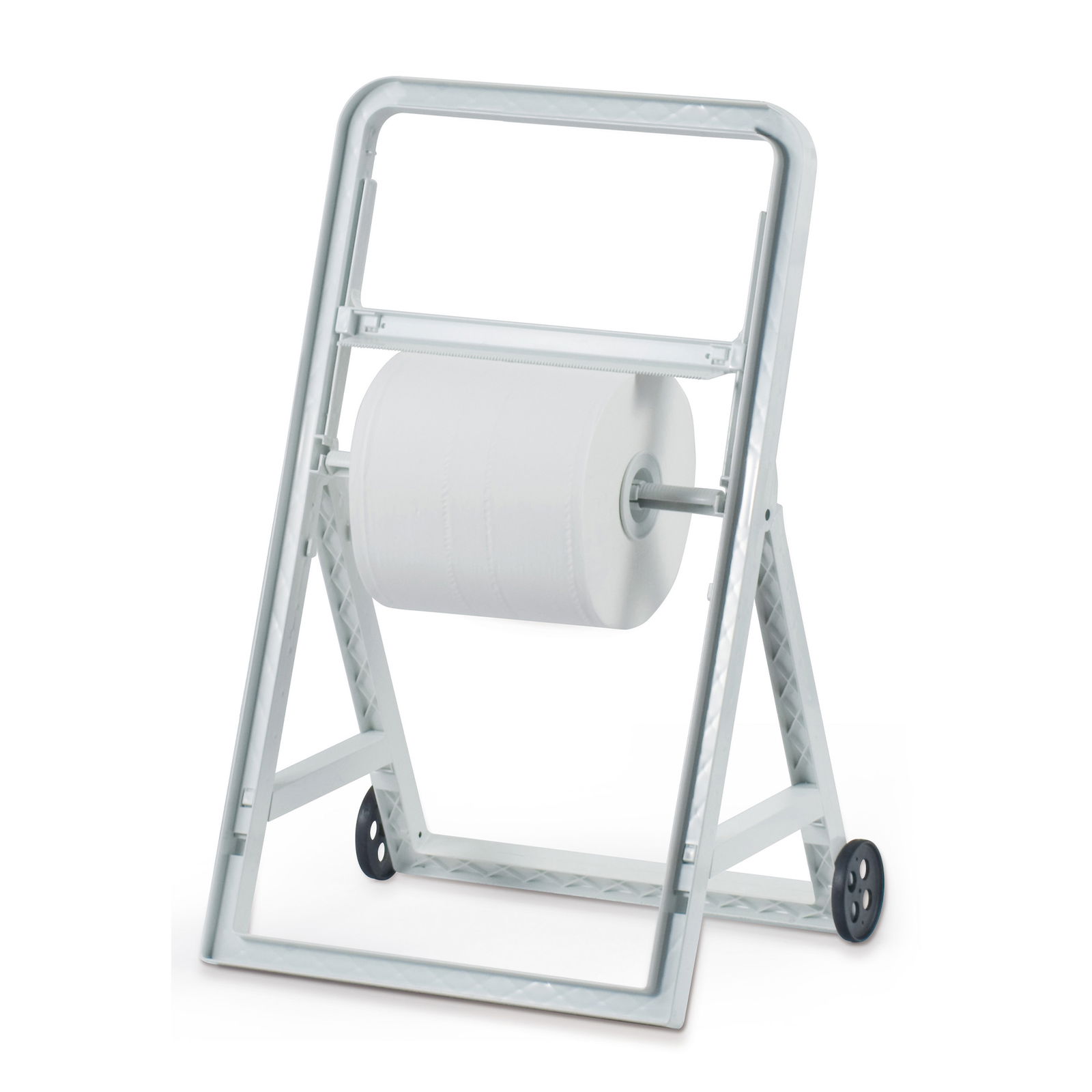 1701674 Industrie Rollenpapierspender stehend weiß