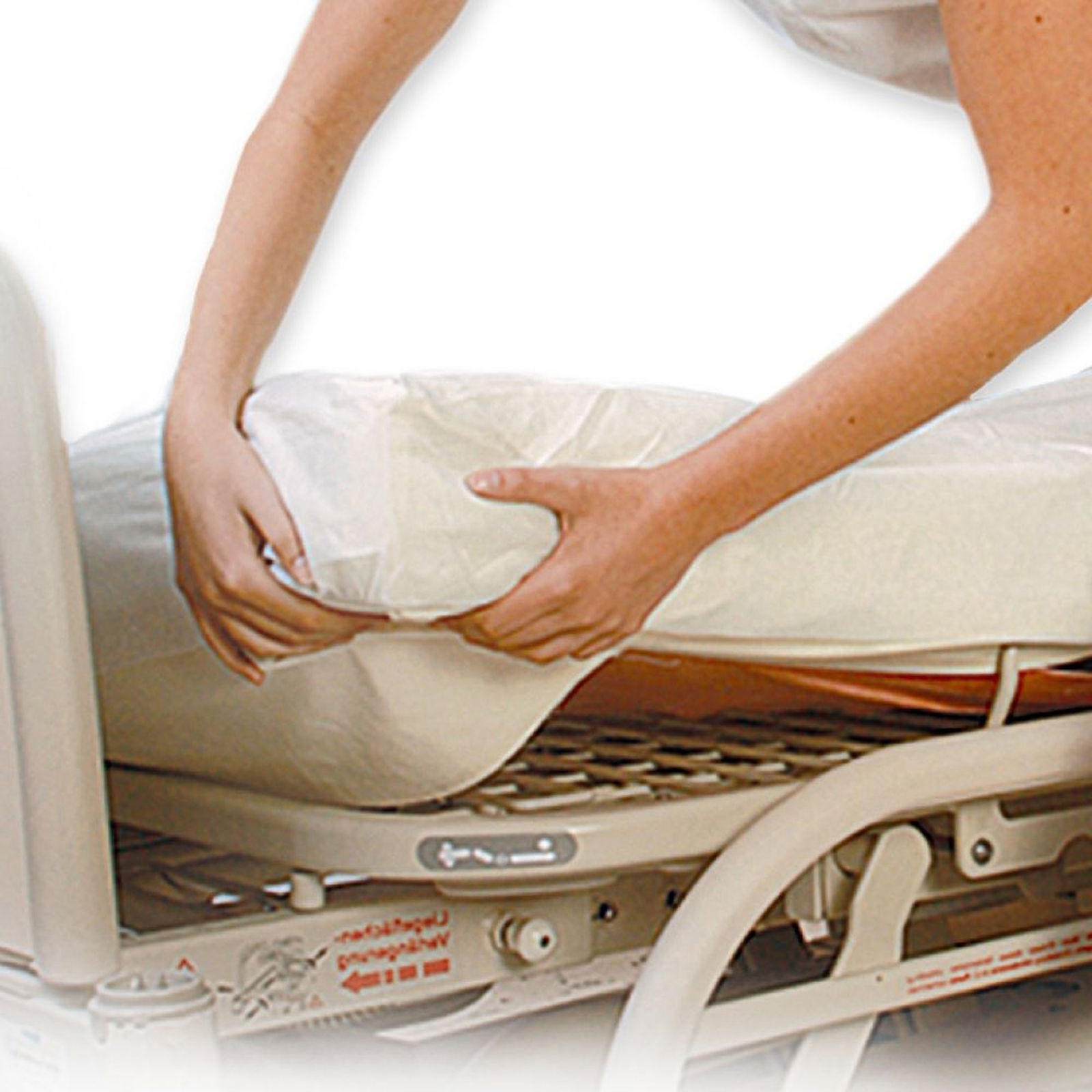 Mattress protector 90 x 200 cm breathable, made of polypropylene