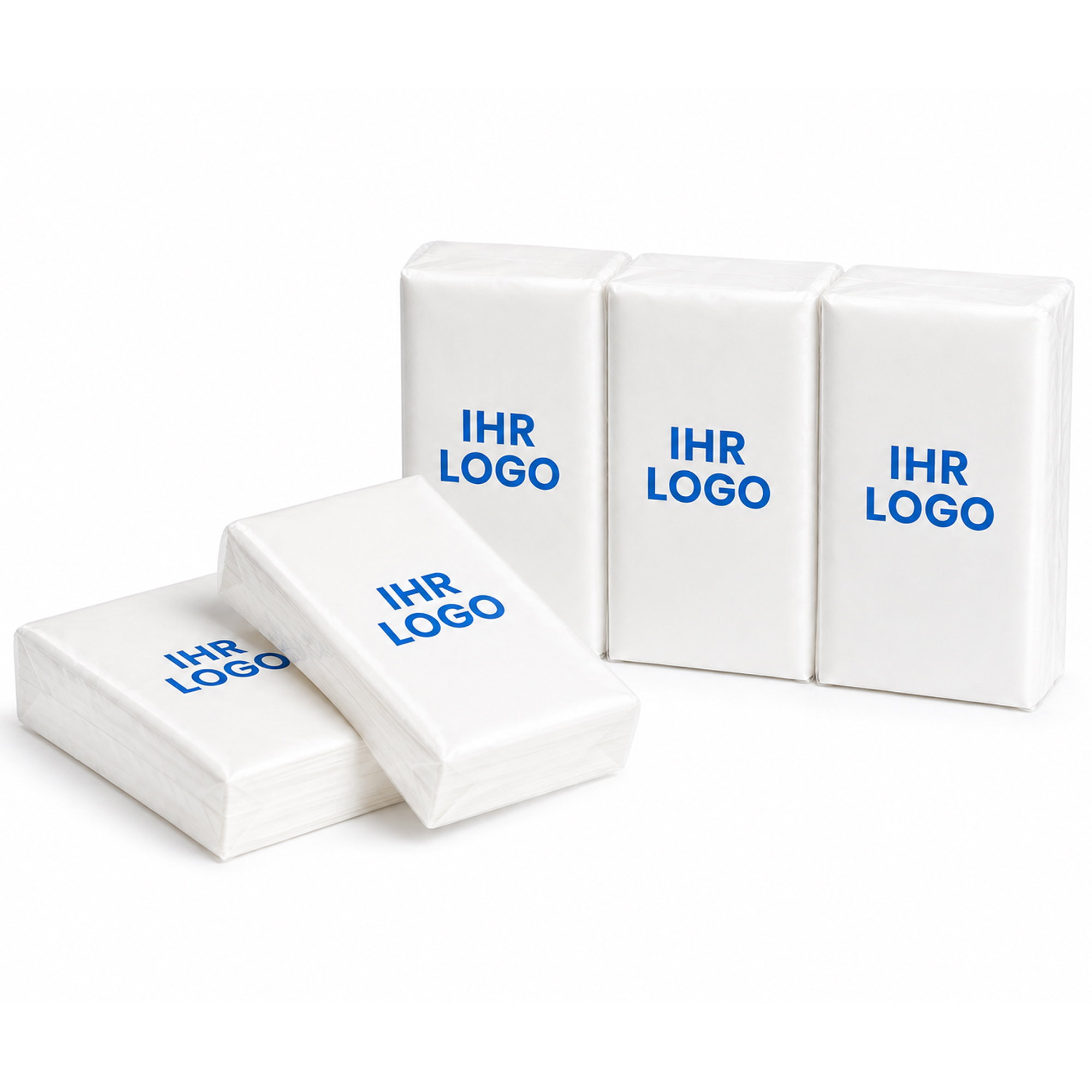Taschentücher personalisierbar | 4-lagig | 4 Farben-Druck