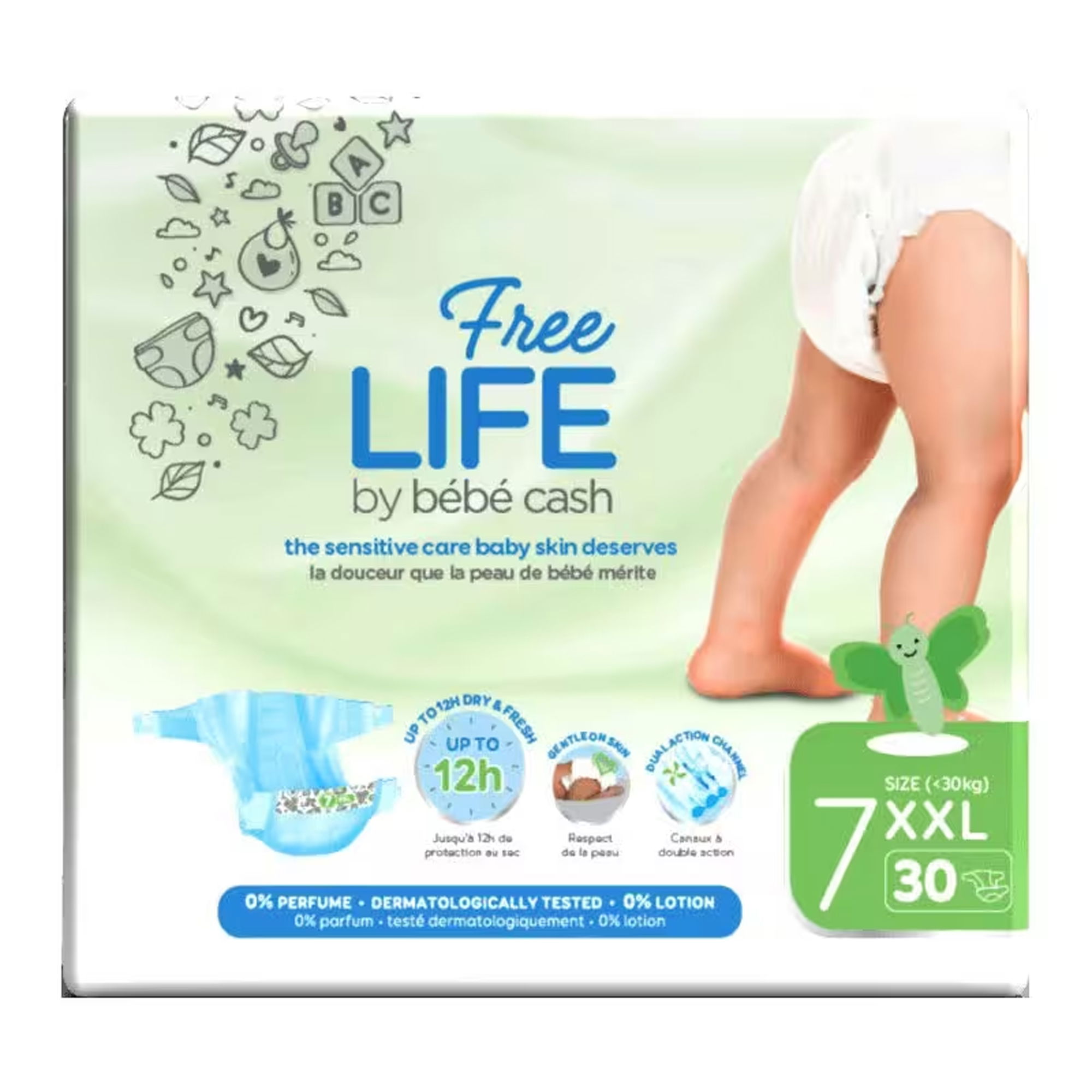 Nappies | size 7 | XXL | 15 - 30 kg