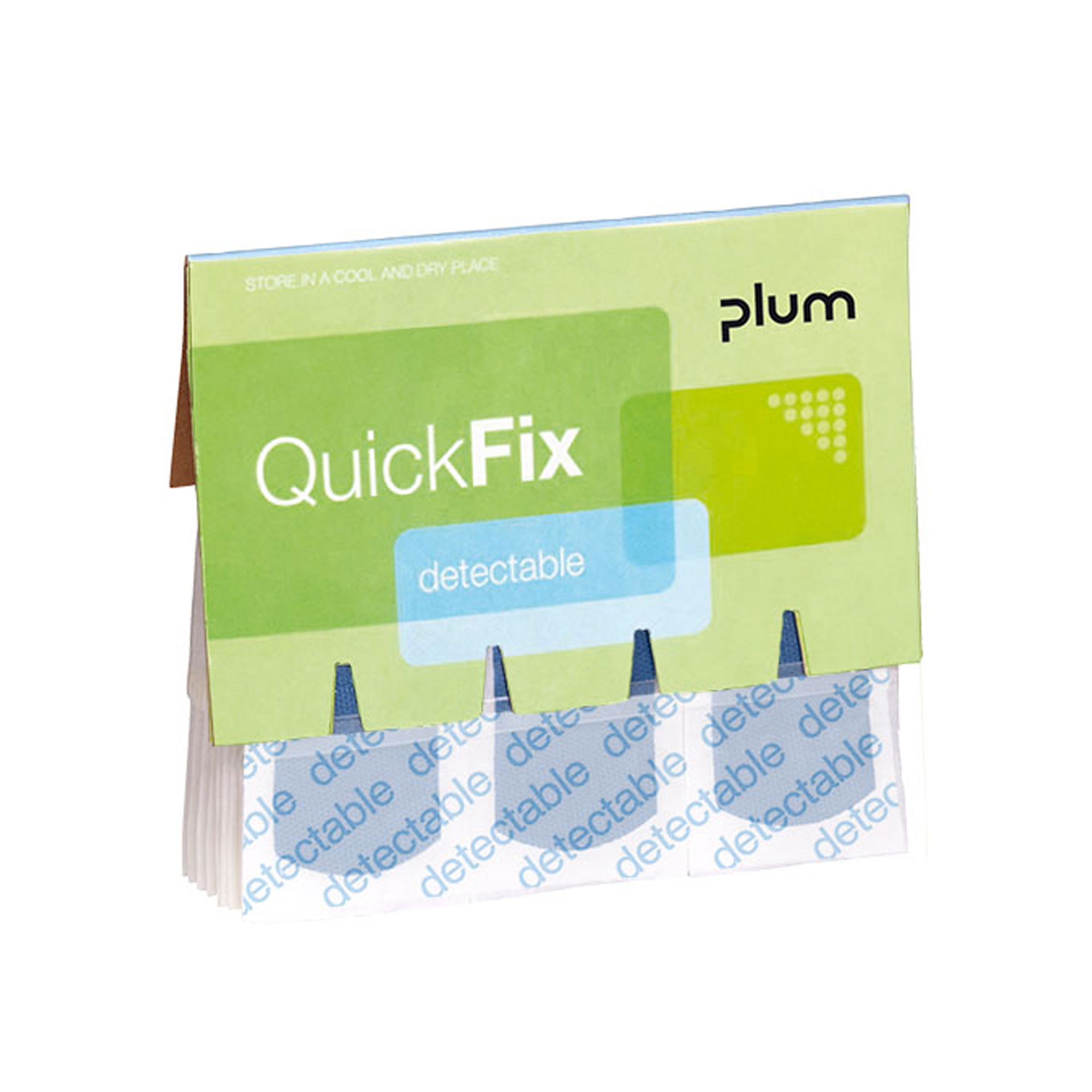 Textilpflaster | QuickFix Detectable Nachfüllset | Plum
