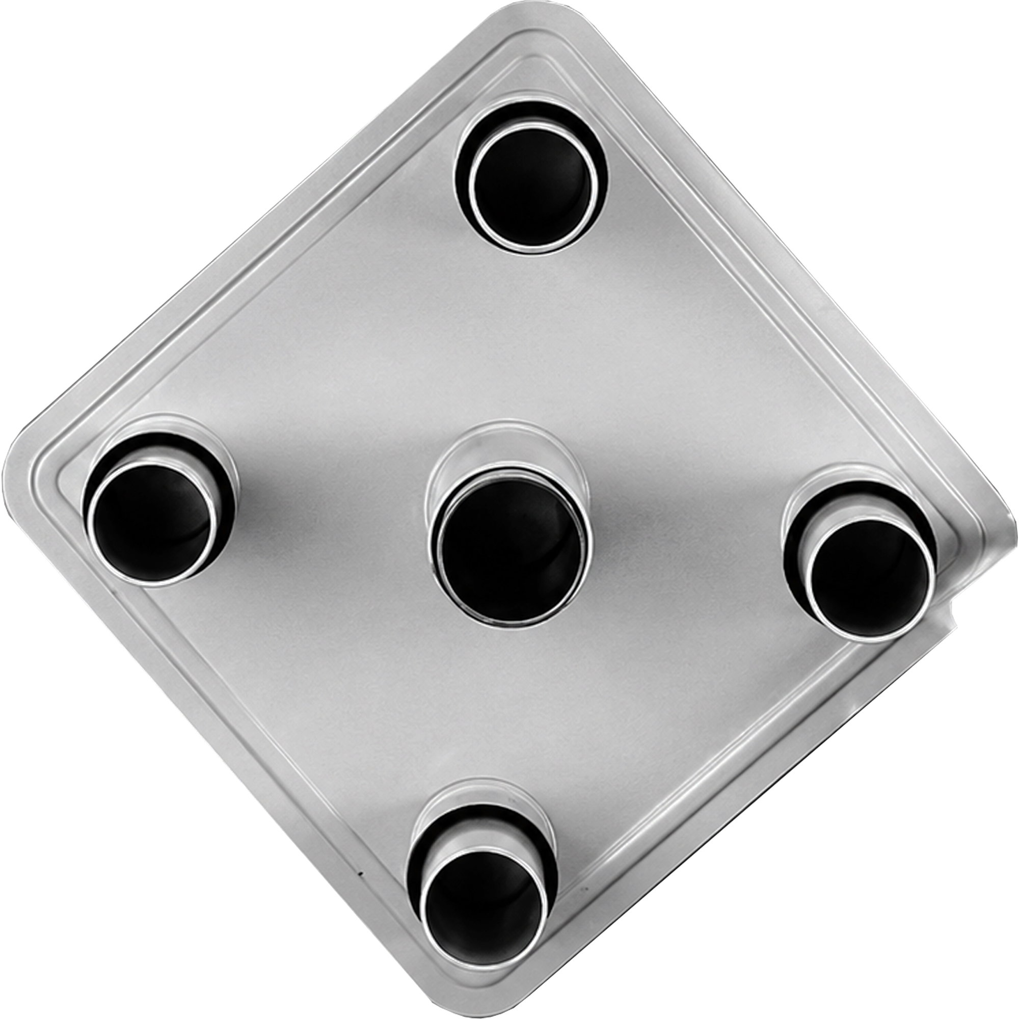 Carosello per 4 rotoli standard | CWS Paradise Superroll in acciaio inox