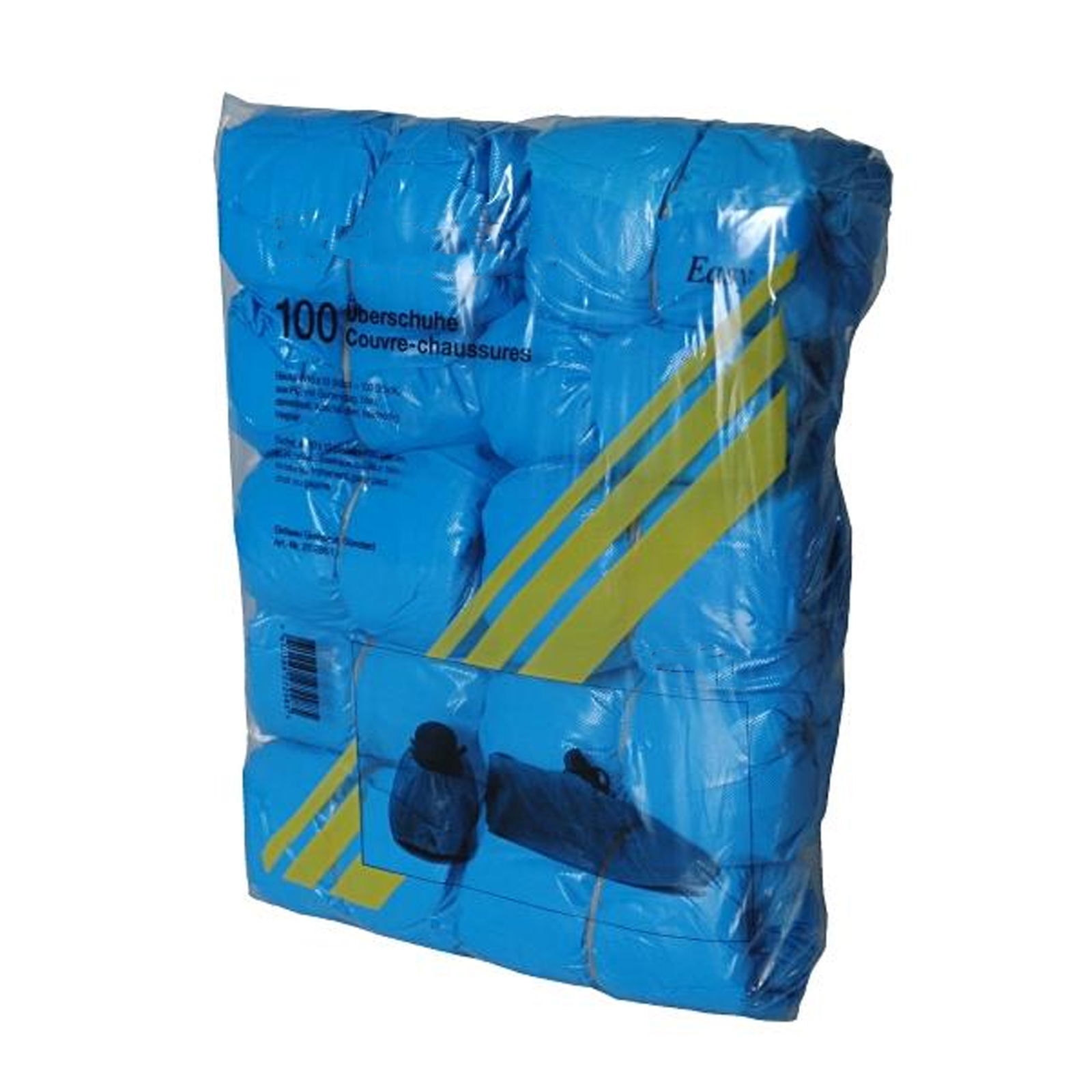 Surchaussures bleues en PE