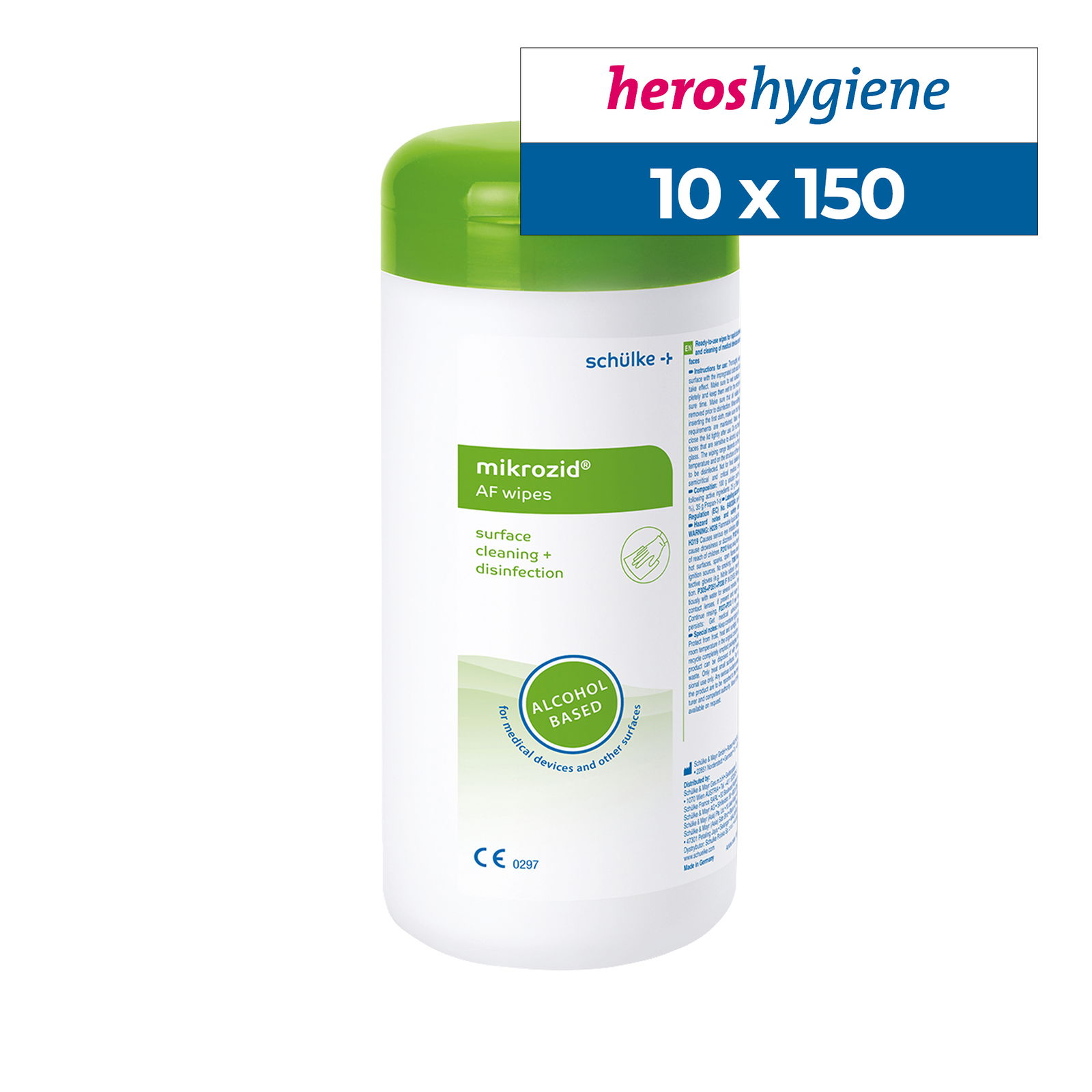 Schülke Mikrozid AF Wipes 109203 Desinfektionstücher