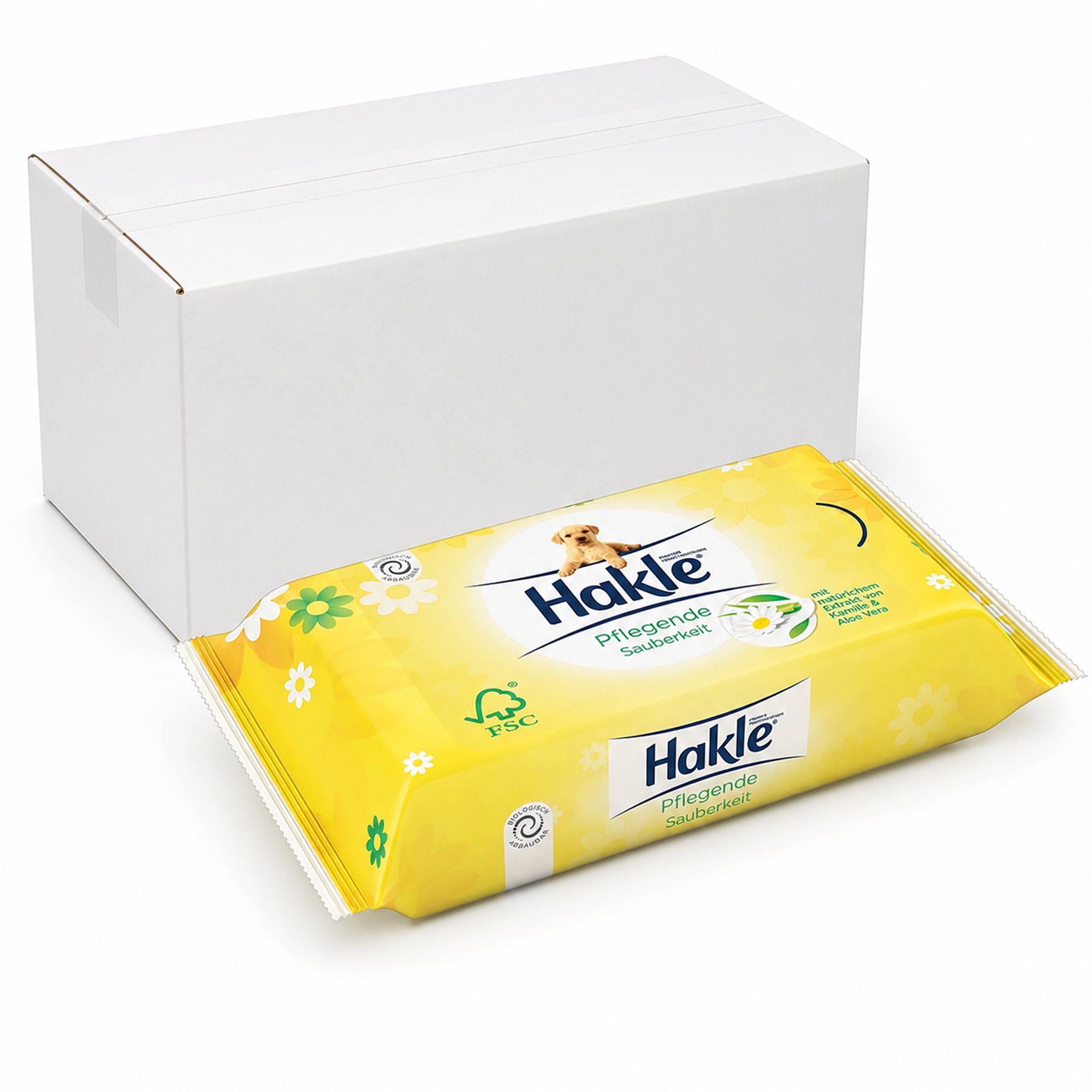 Salviettine umidificate | Hakle: pulizia che cura