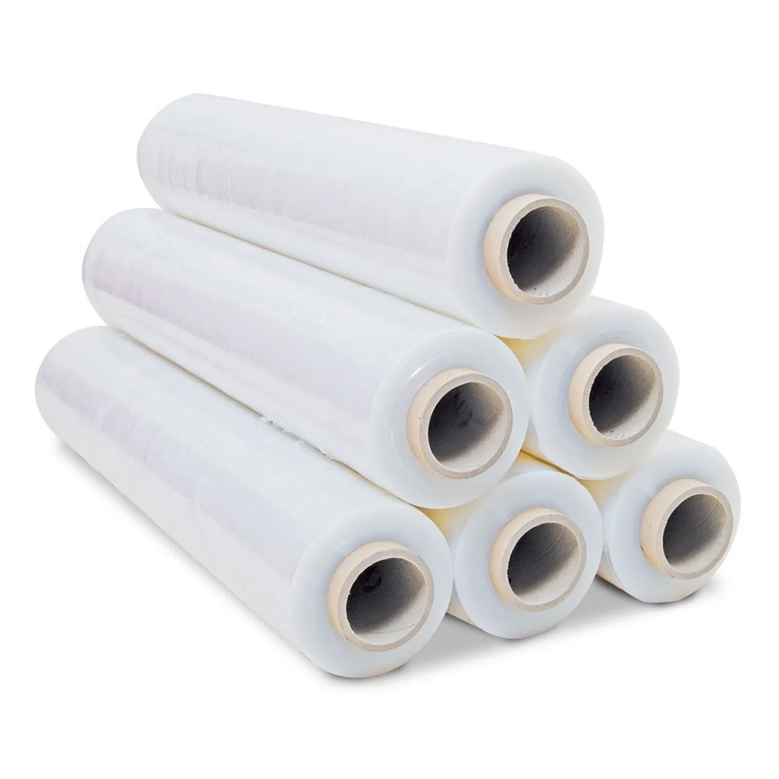 6 Rollen transparente Handstretchfolie, 23 my, 500 mm