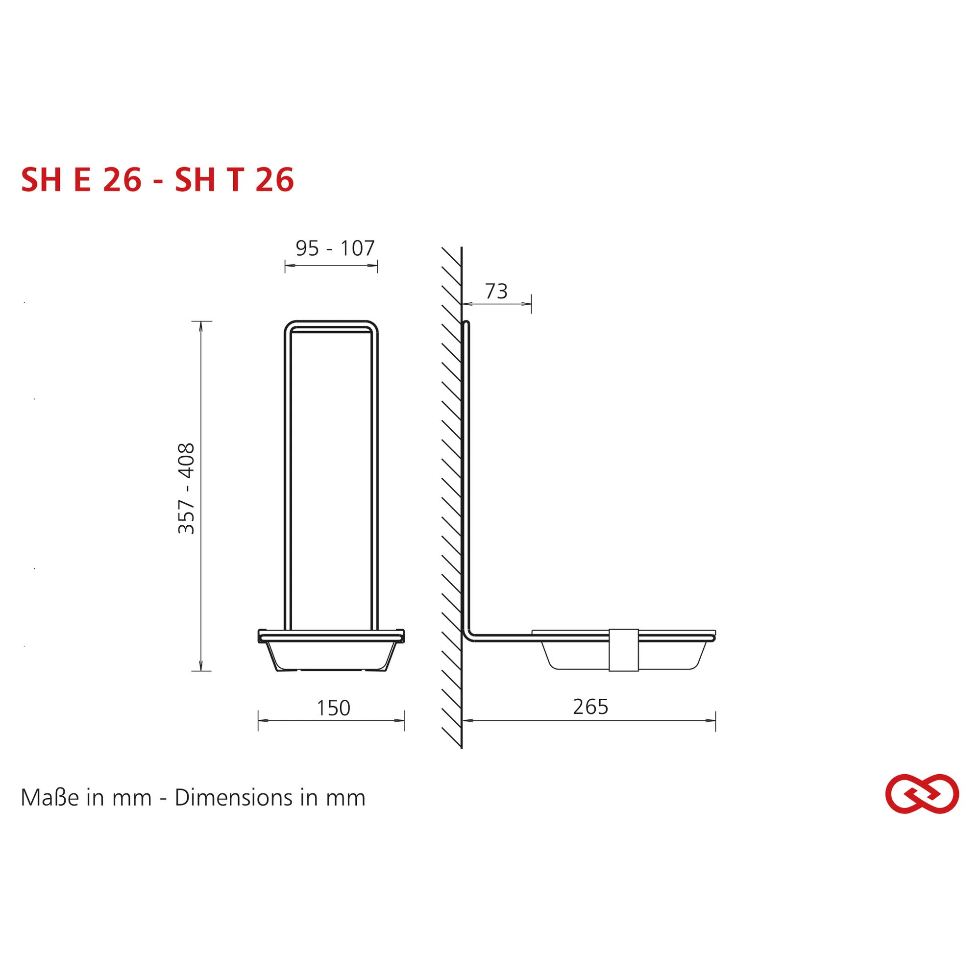 Bowl holder with bowl | ingo-man classic SH E 26