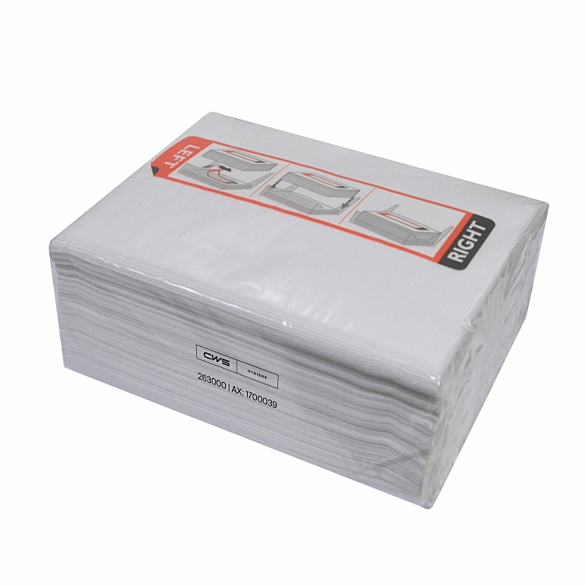 Papierhandtuchrollen | 2-lagig | Netzverstärktes Tissue | CWS IQ Papertowel