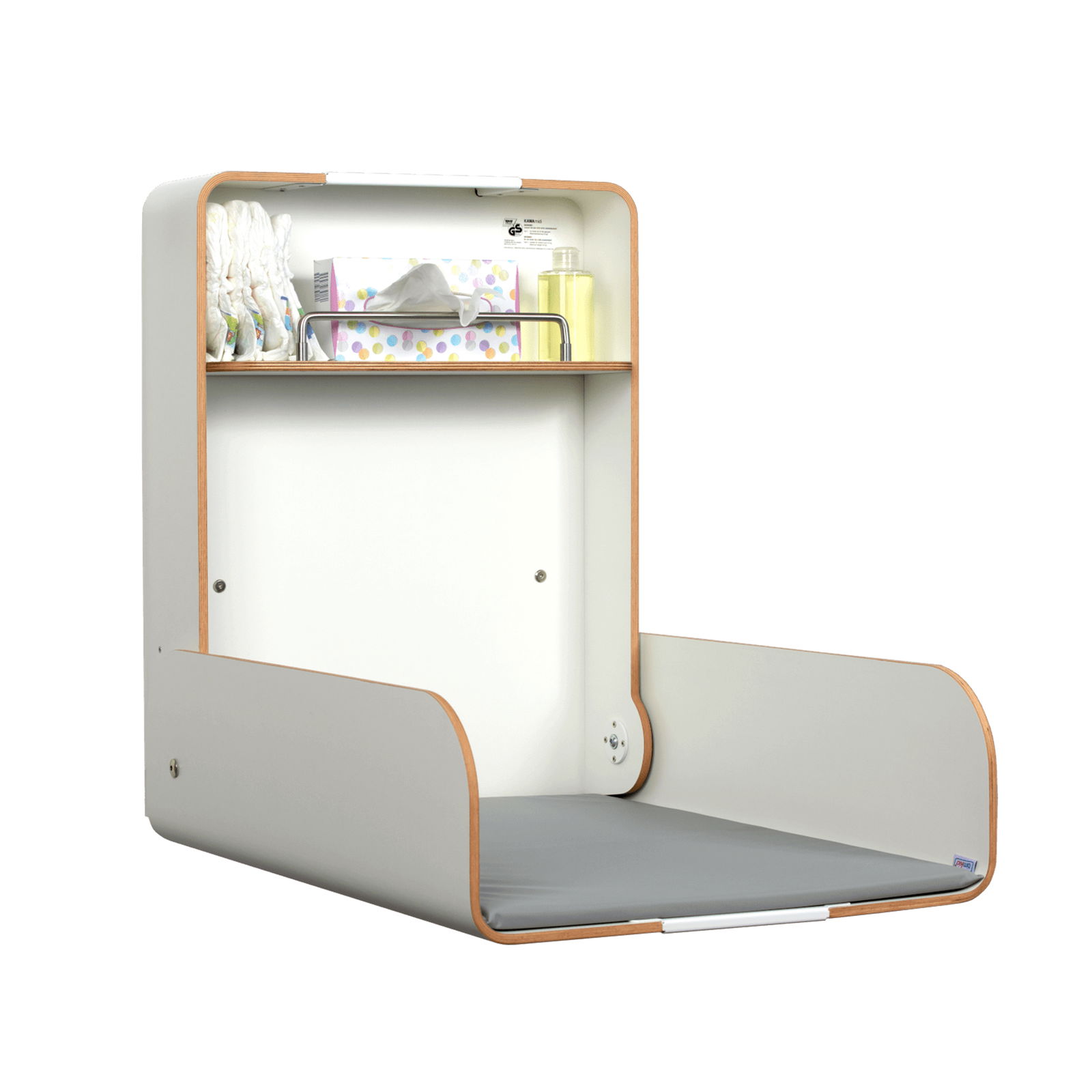 timkid KAWAmidi Wickeltisch weiss offen