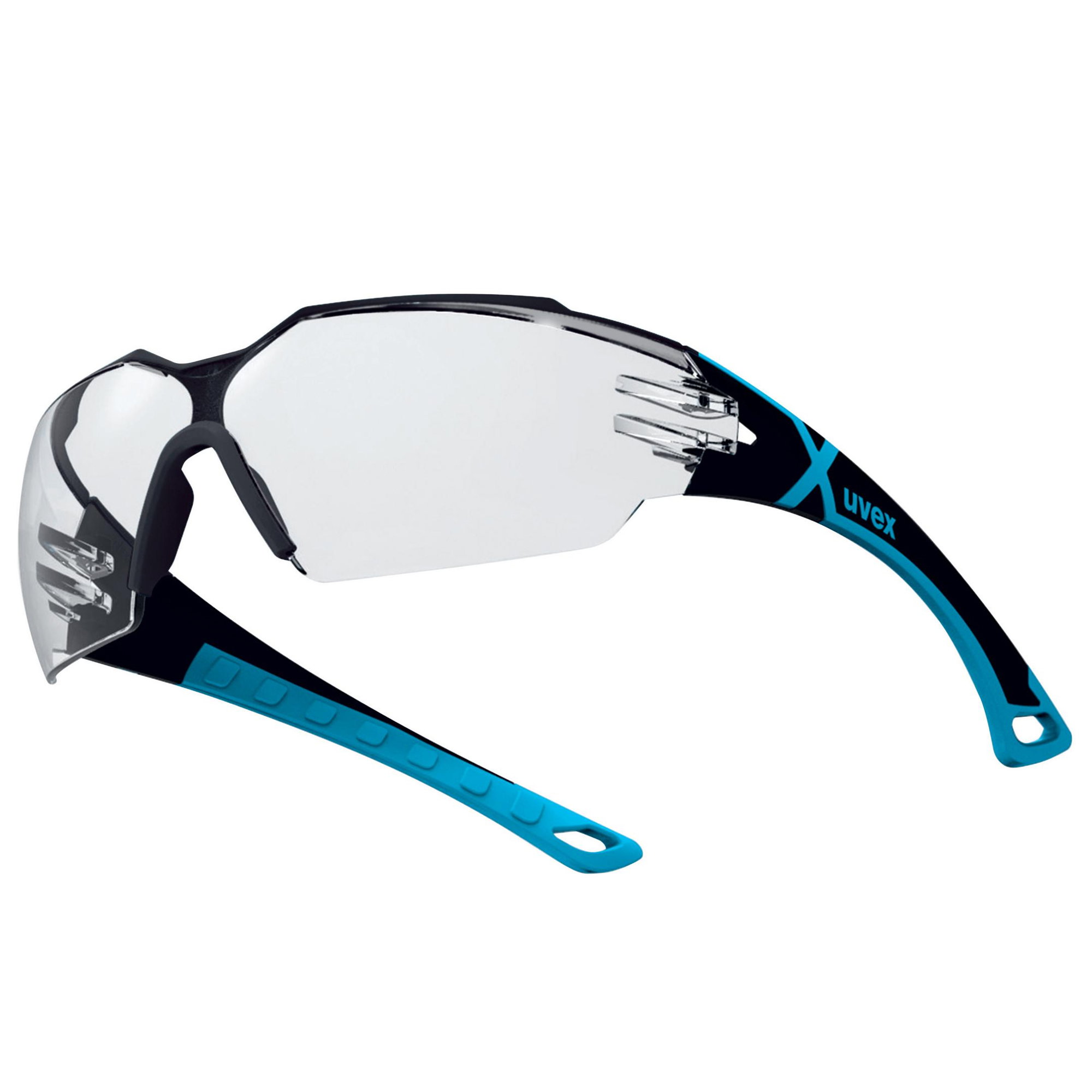 Schutzbrille, Sportbrille, Polycarbonat, Flächenrand, klare Gläser