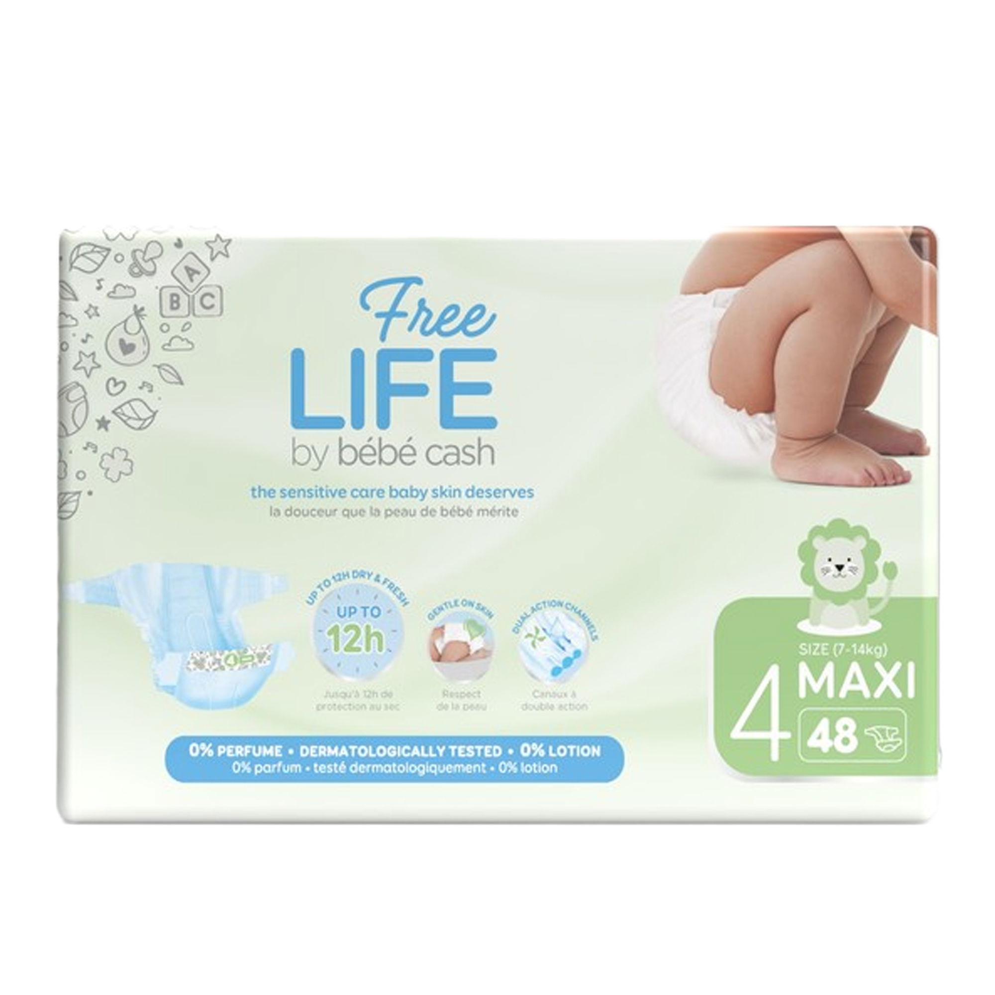 Nappies | size 4 | maxi | 7 - 14 kg