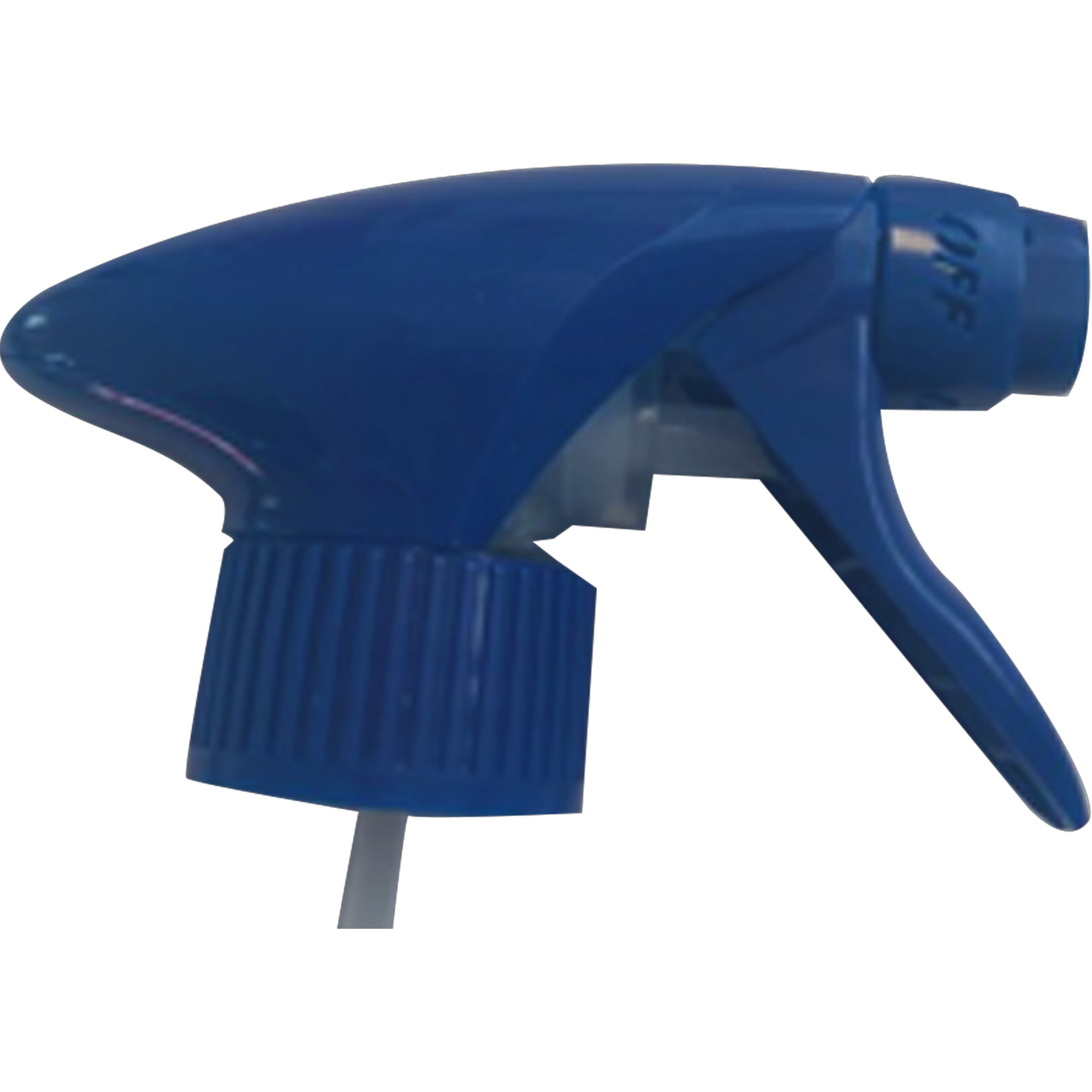 Flaschensprüher Sprühkopf | Blau mit Schäumer, 19 cm | 500 ml Rundflaschen | Dr. Schnell