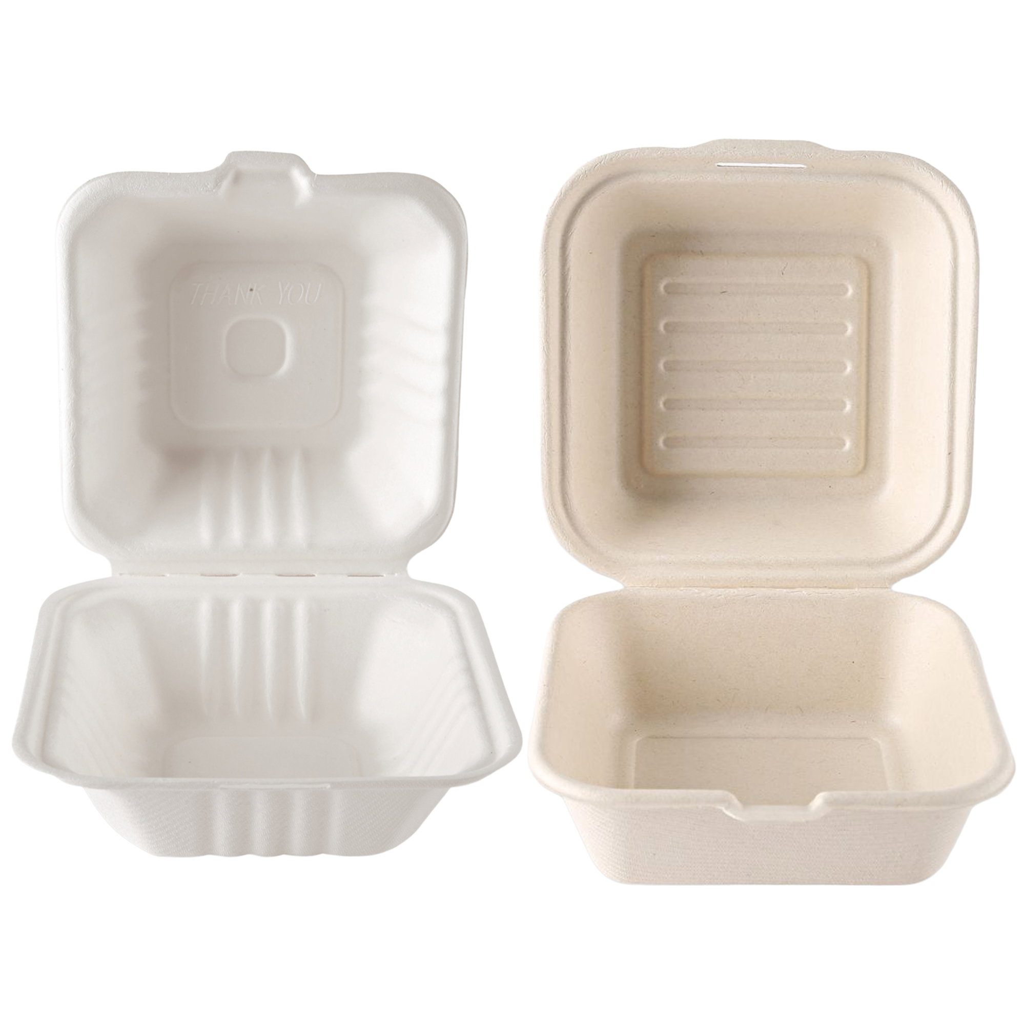 Einweg-Behälter, To-Go-Box, Kühlschachtel, Becher-Box, Einwegverpackung