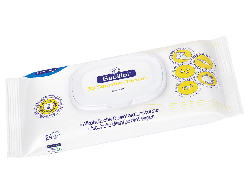 Bacillol 30 Sensitive Tissues Desinfektionstücher