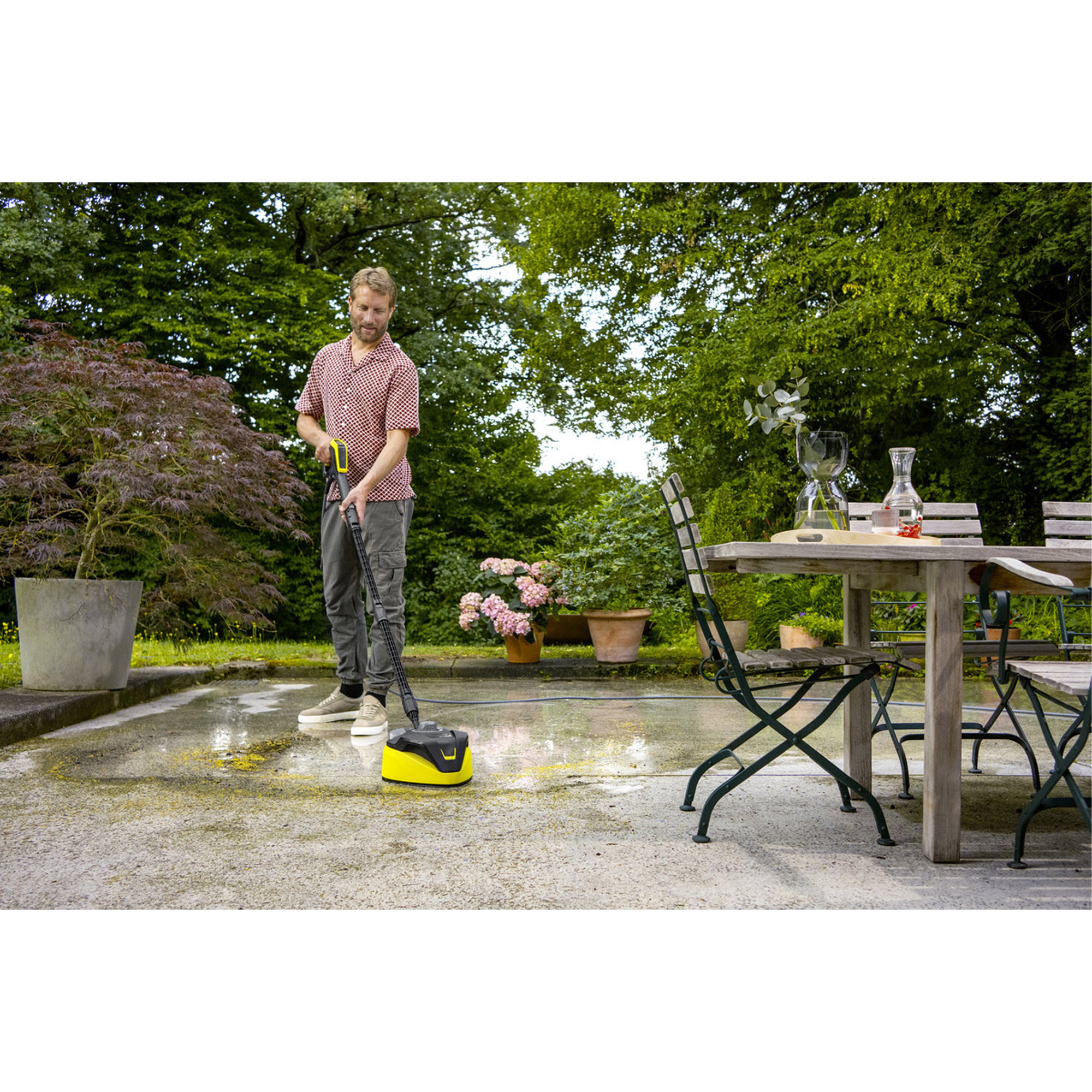 Garten, Druckreiniger, Außenbereich, Waschtag, nasse Fläche