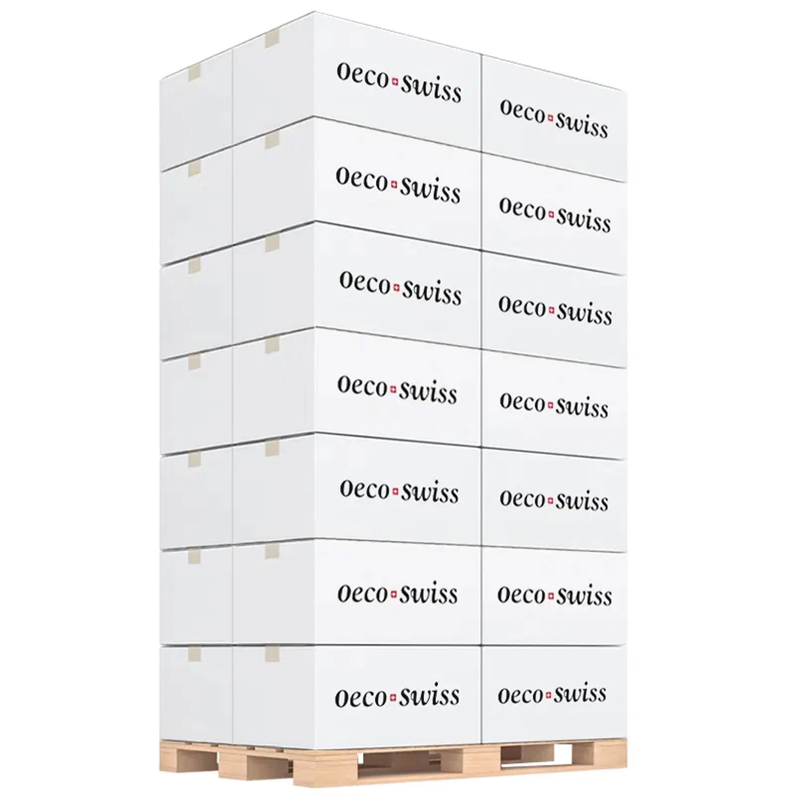 Palette essuie-mains en papier pliage C 1 pli ouate Oeco Swiss Comfort