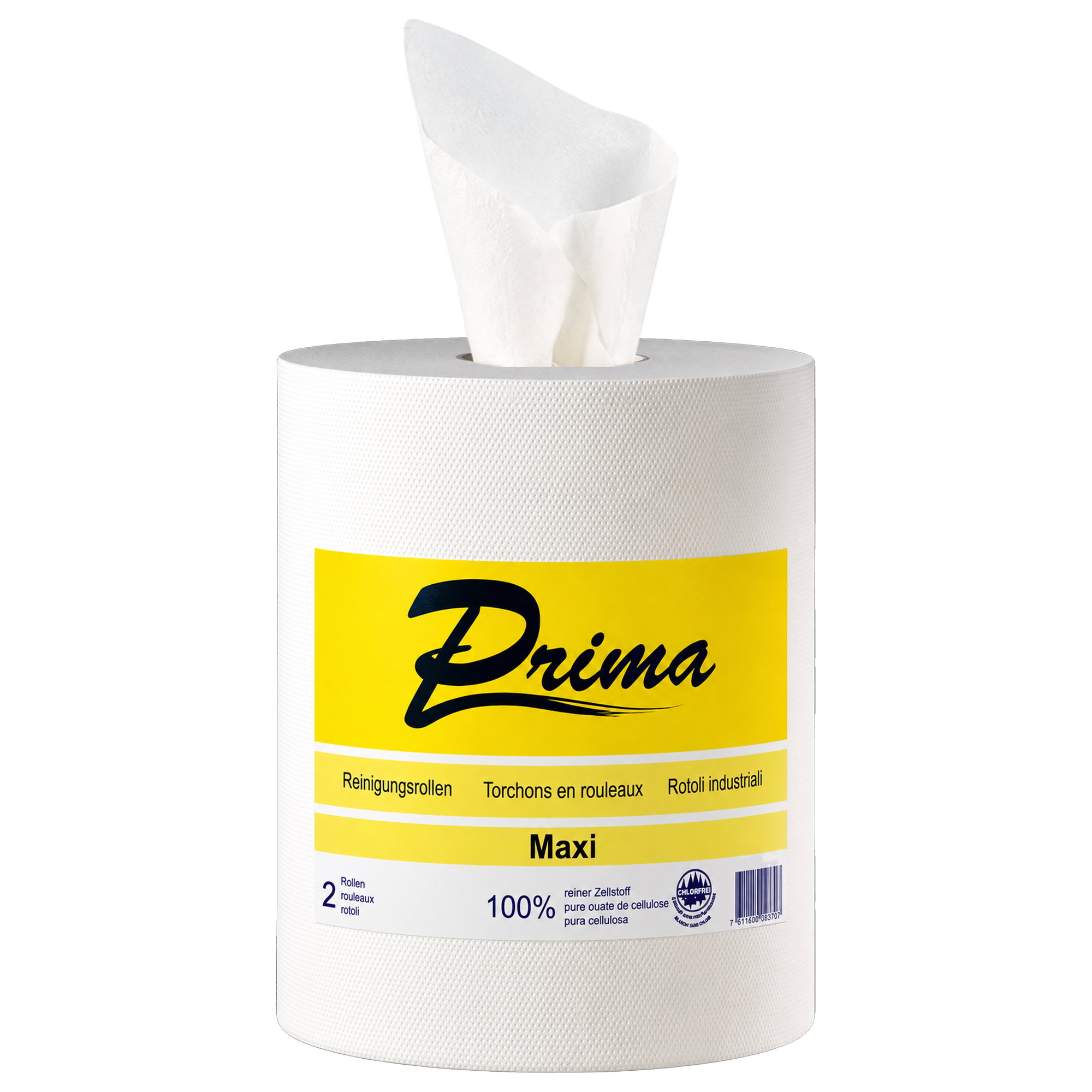 Küchenrolle, Papiertuch, Rollen, Blaues Logo, Maxi