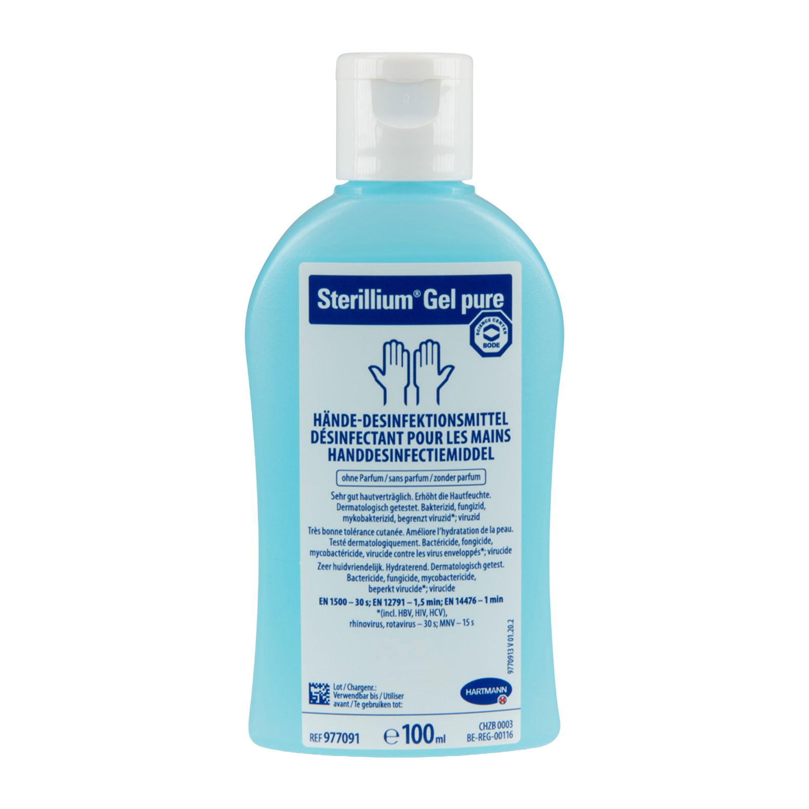 Désinfectant pour les mains Sterillium Gel Pure 100 ml