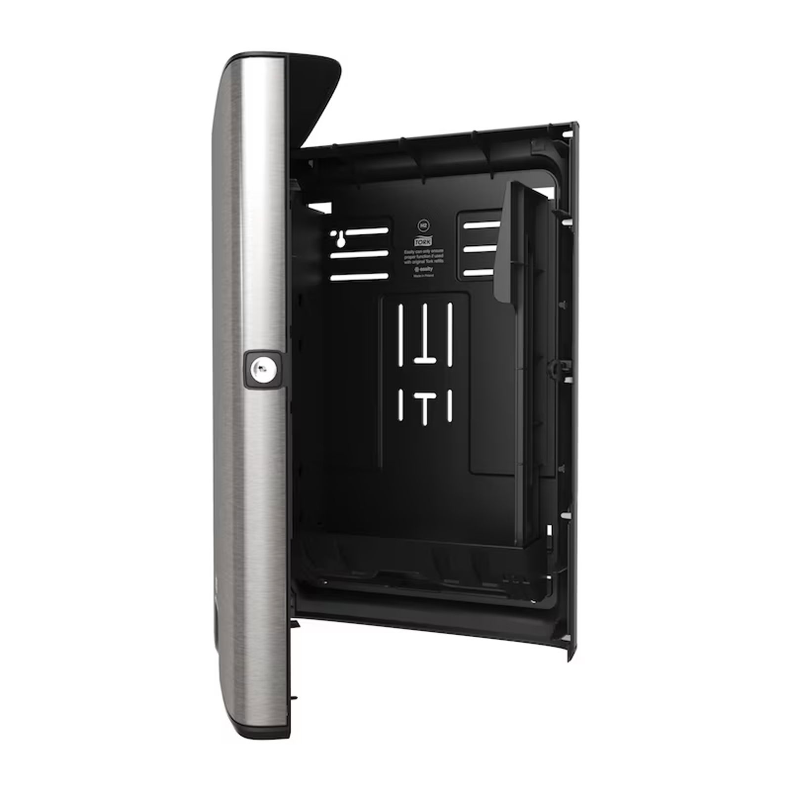 TORK 460004 H2 Xpress Handtuchspender Edelstahl offen