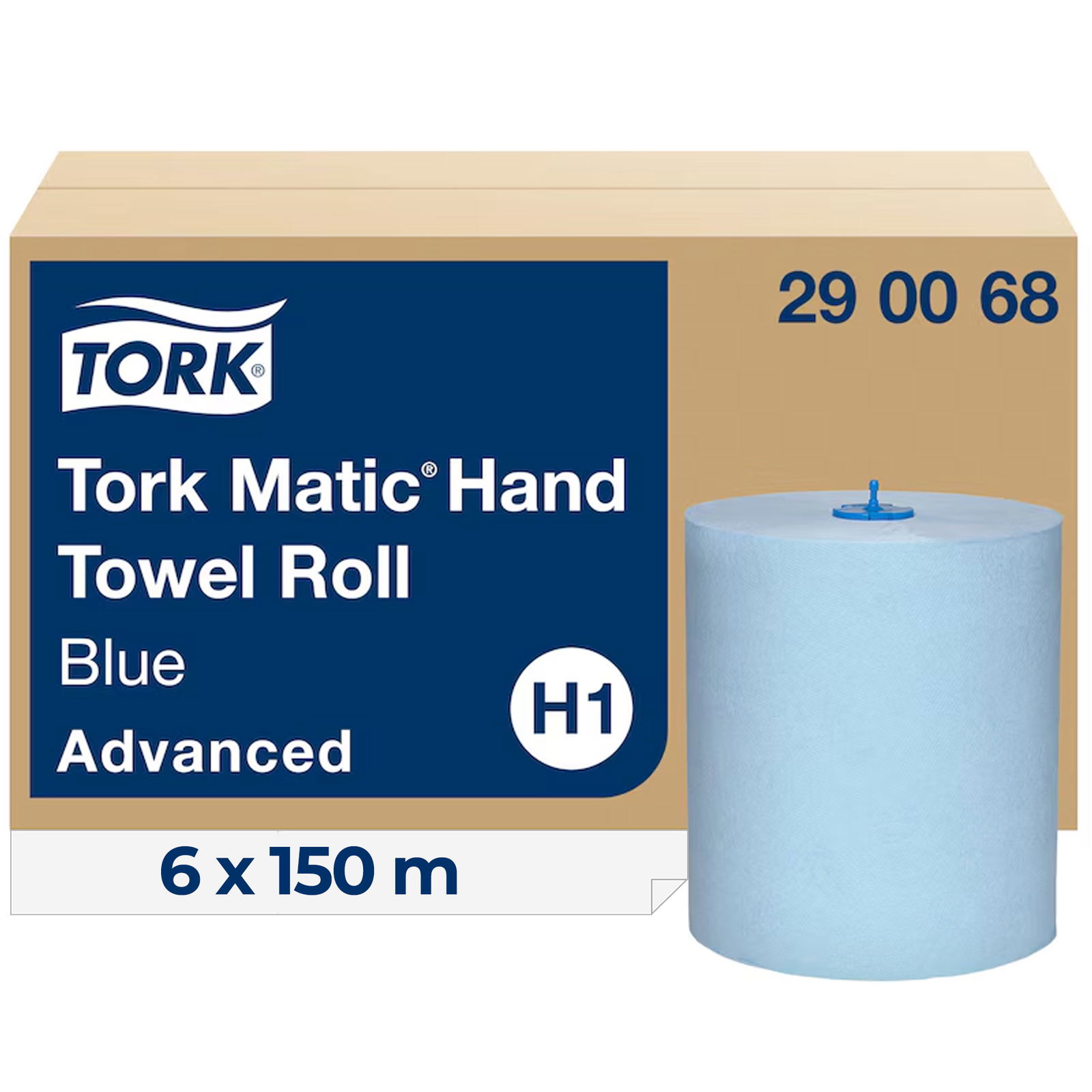 Essuie-mains en rouleau TORK 290068 H1 Matic bleu