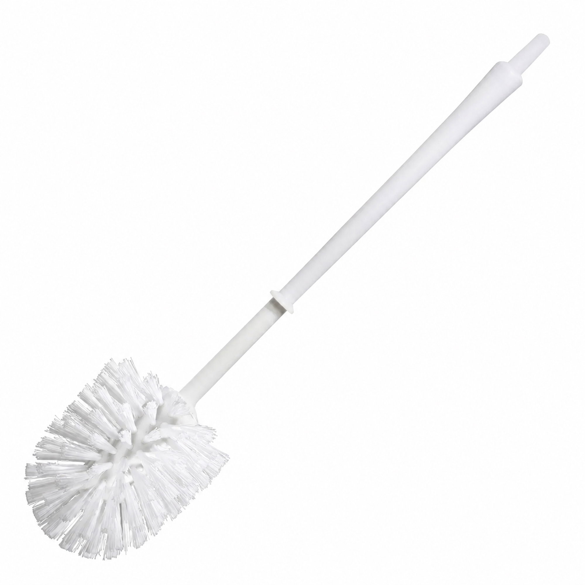 Scopino per WC bianco | Plastica | Ø 65 mm