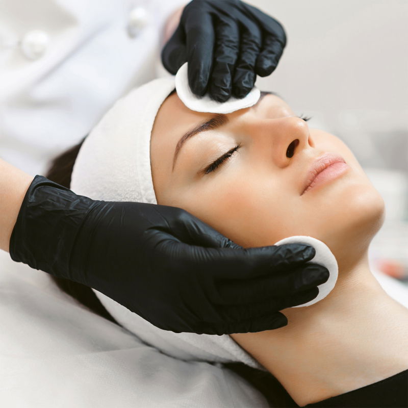 Latex Einweghandschuhe Schwarz puderfrei