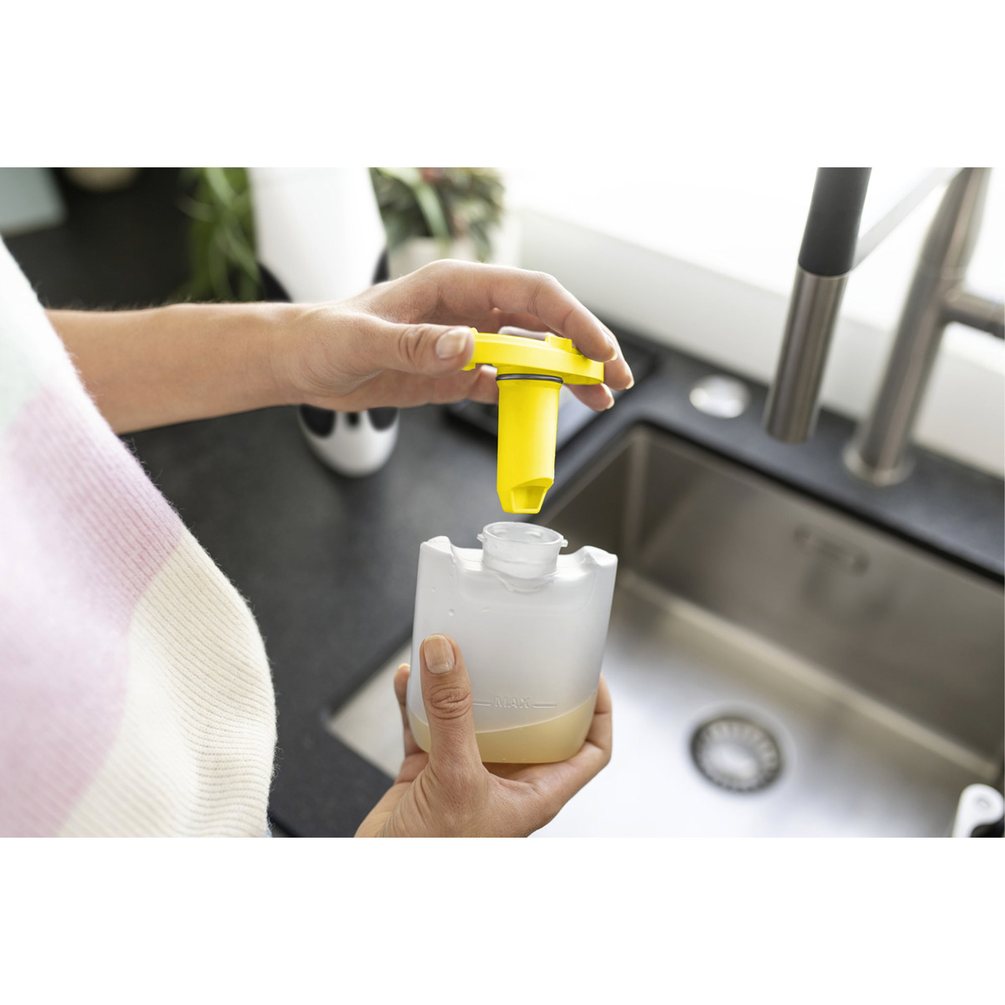 Silikonbehälter, Squeeze-Flasche, Küchenzubehör, Messbehälter, Ausgießer