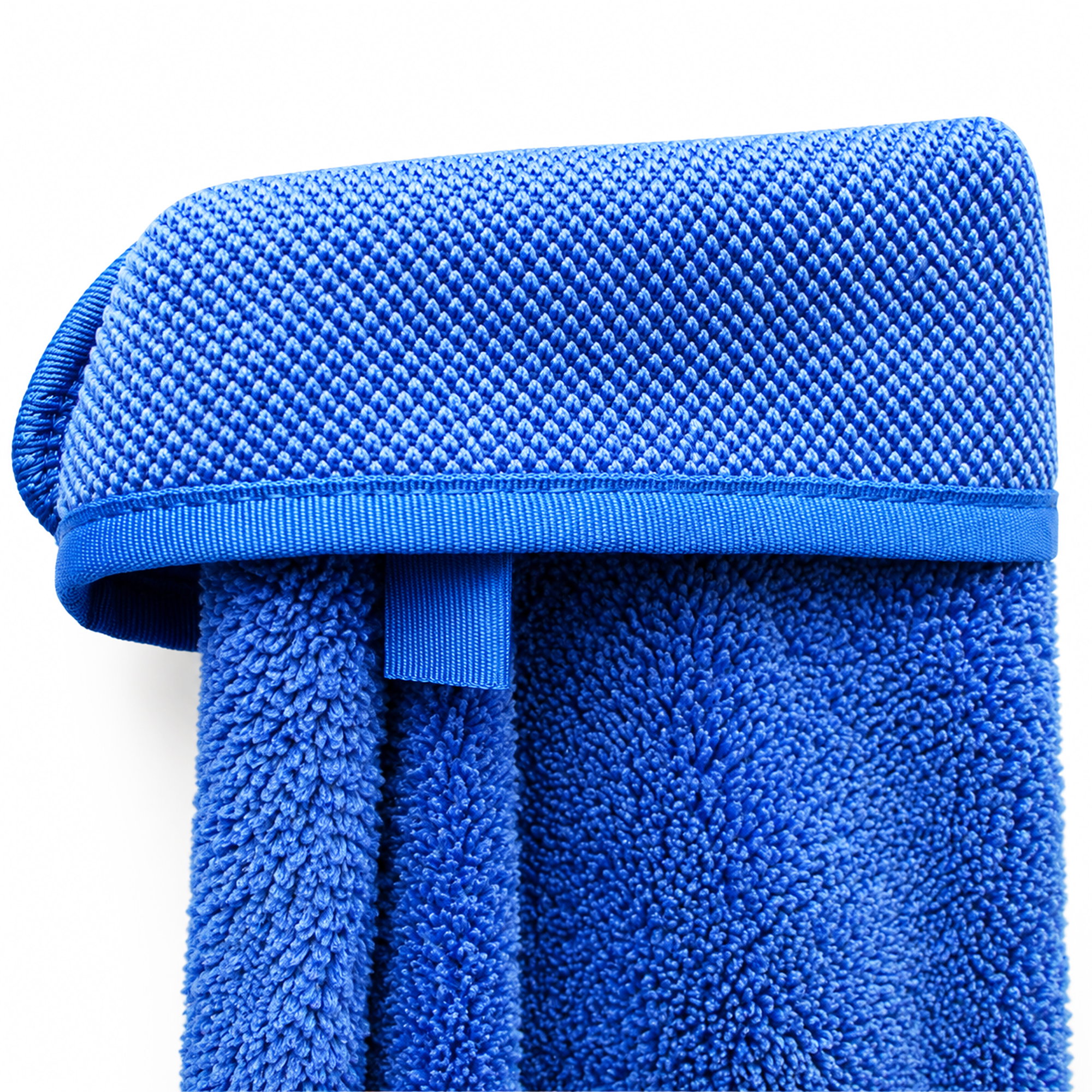blau, Handtuch, Mikrofaser, Badezimmer, faltbar