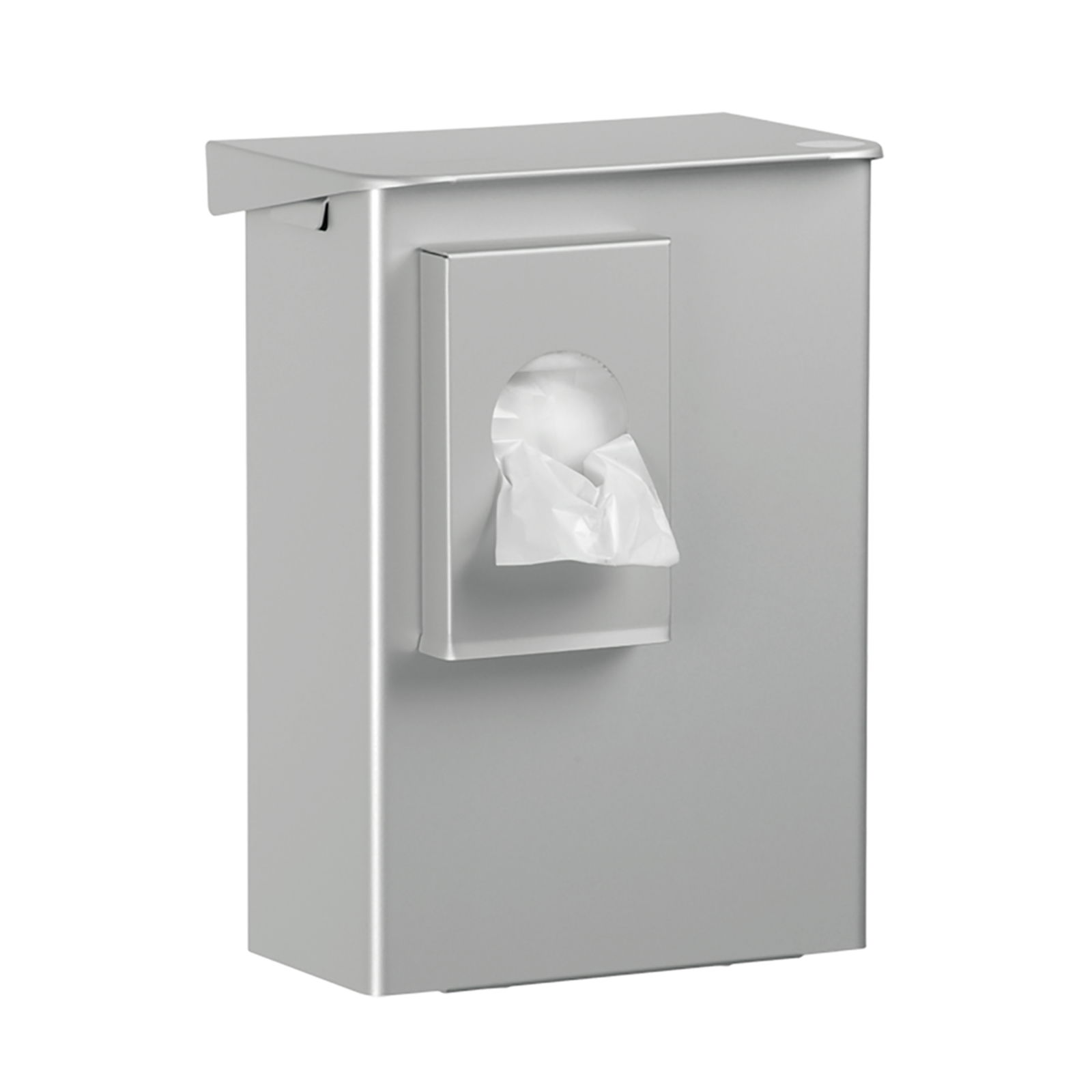 Poubelle hygiénique 6 litres avec distributeur de sachets hygiéniques en aluminium