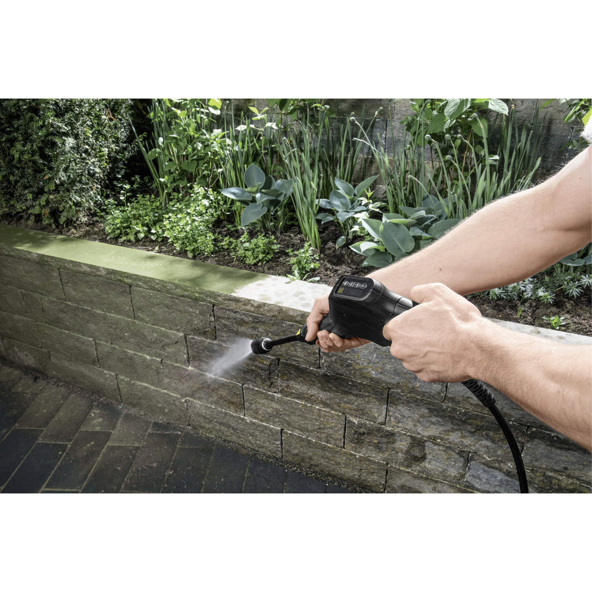 Druckreiniger, Düsenauslauf, Gartenreinigung, Handheld, Wasserspray