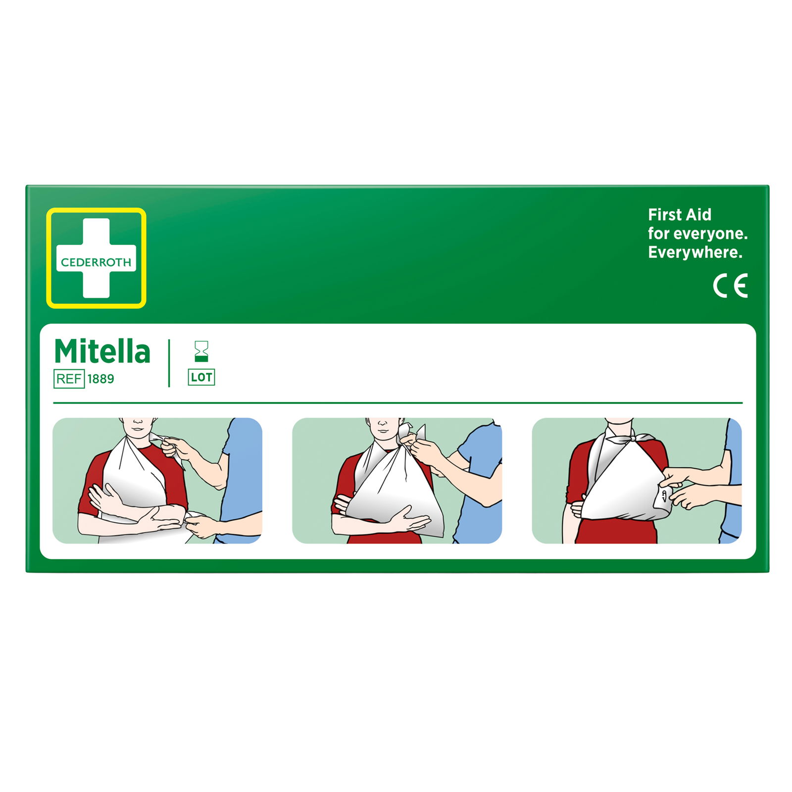 Triangular Bandage Cederroth 1889