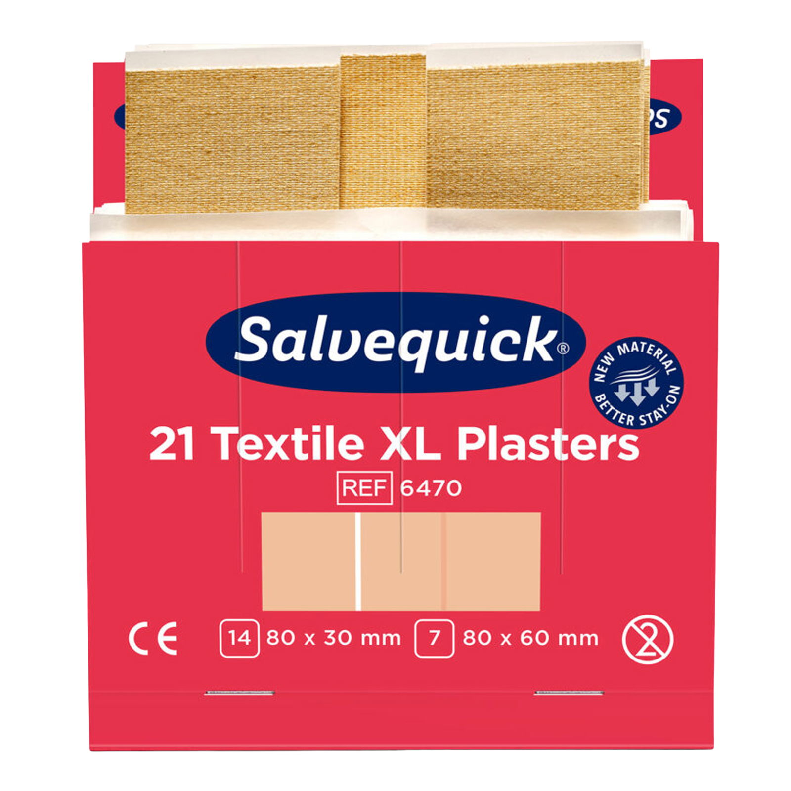 Textile plasters extra large Salvequick 6470