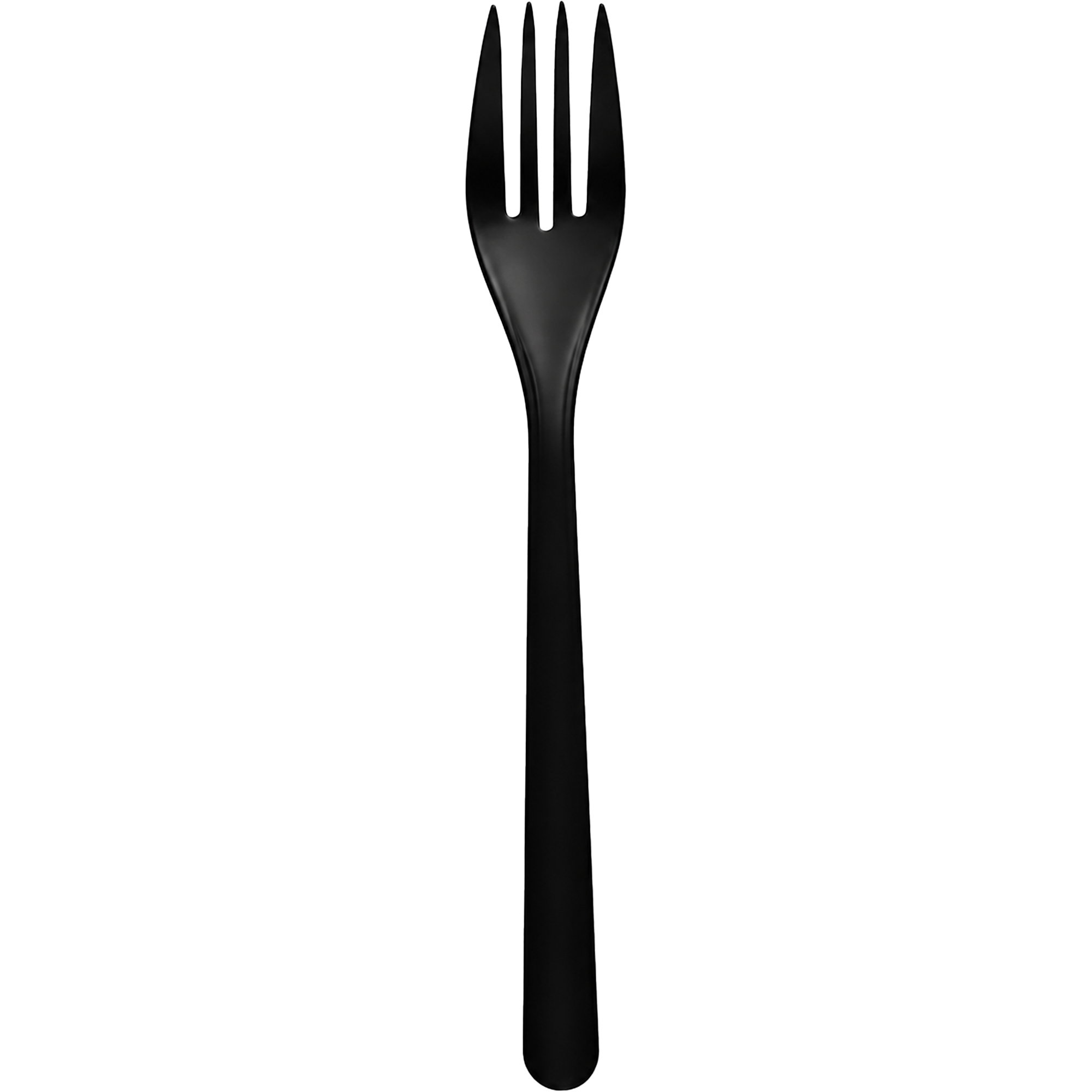 Mehrweggabel | Kunststoff | Schwarz | Papstar 96435 Circulware