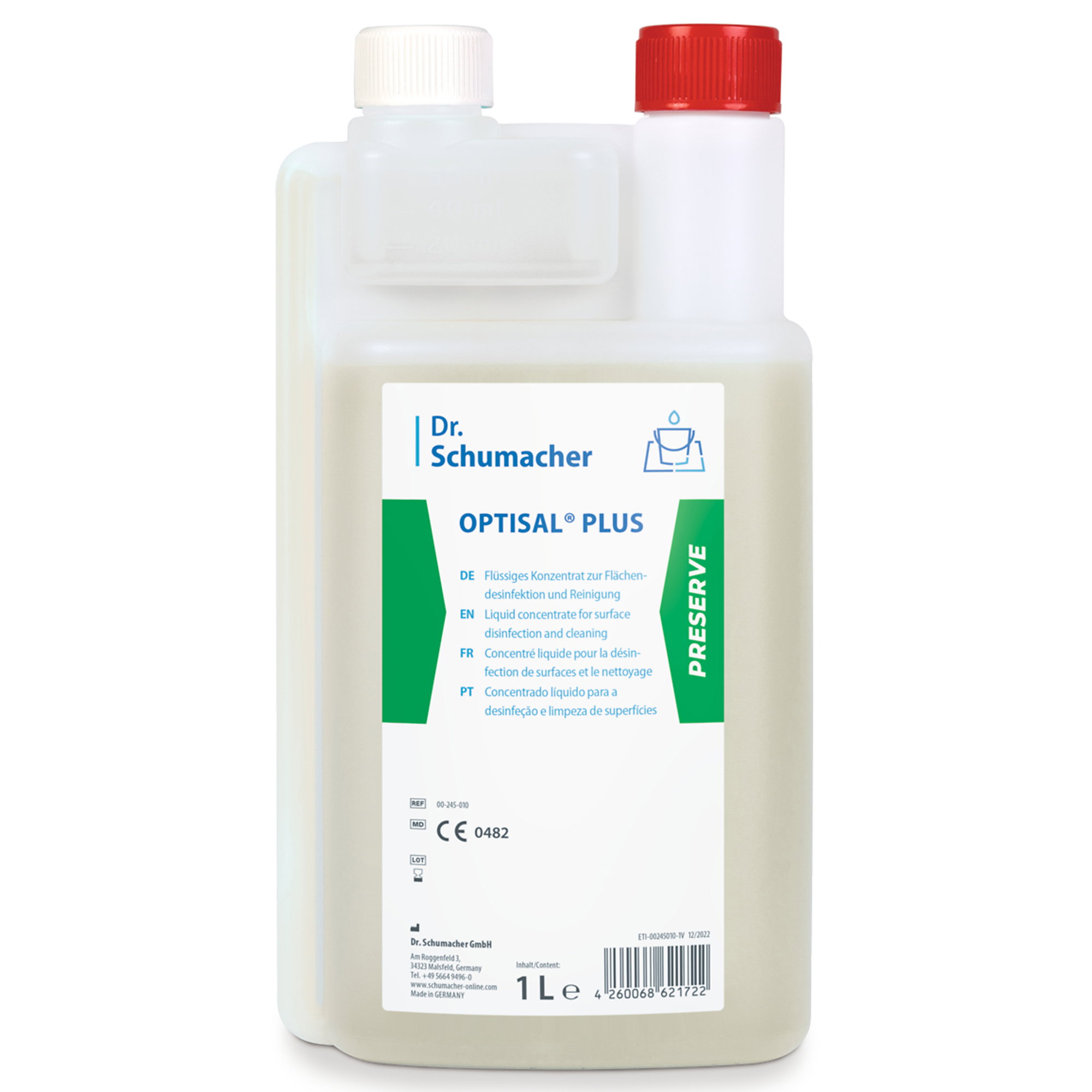 Flächendesinfektionsmittel | Dr. Schumacher Optisal Plus