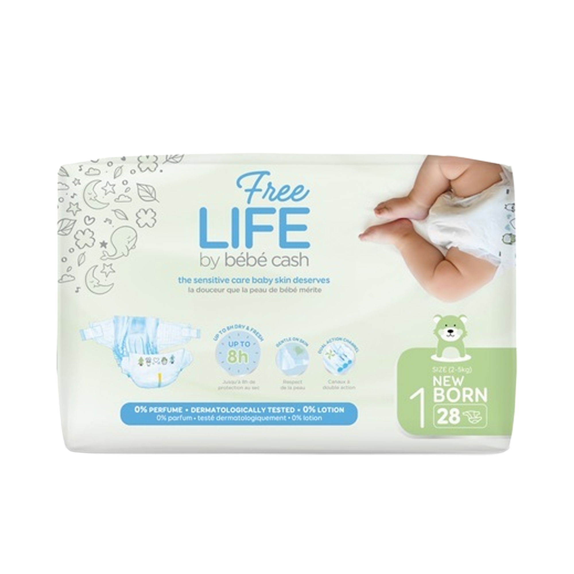 Nappies | size 1 | newborns | 2 - 5 kg