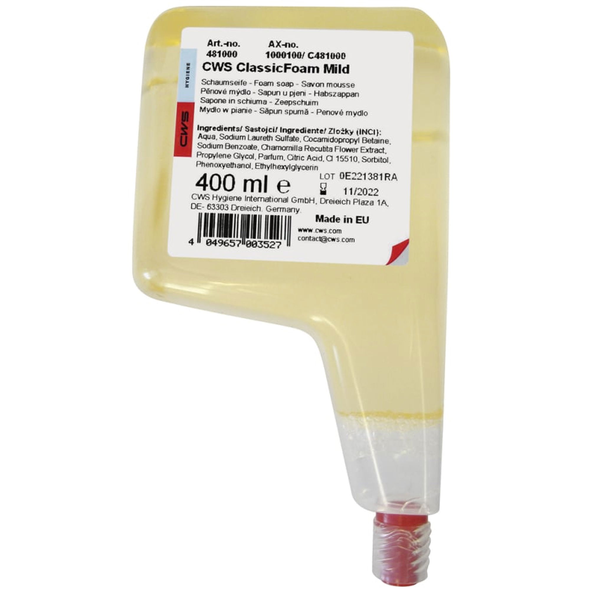 Schaumseife | 400 ml | CWS ClassicFoam Mild