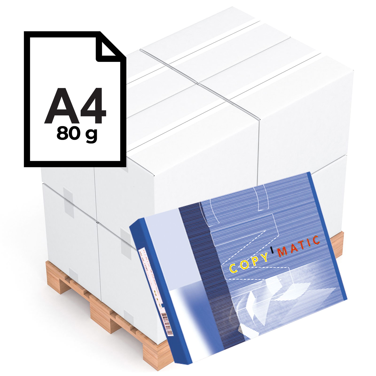 Copy paper Copymatic | A4 | 80 g | pallet