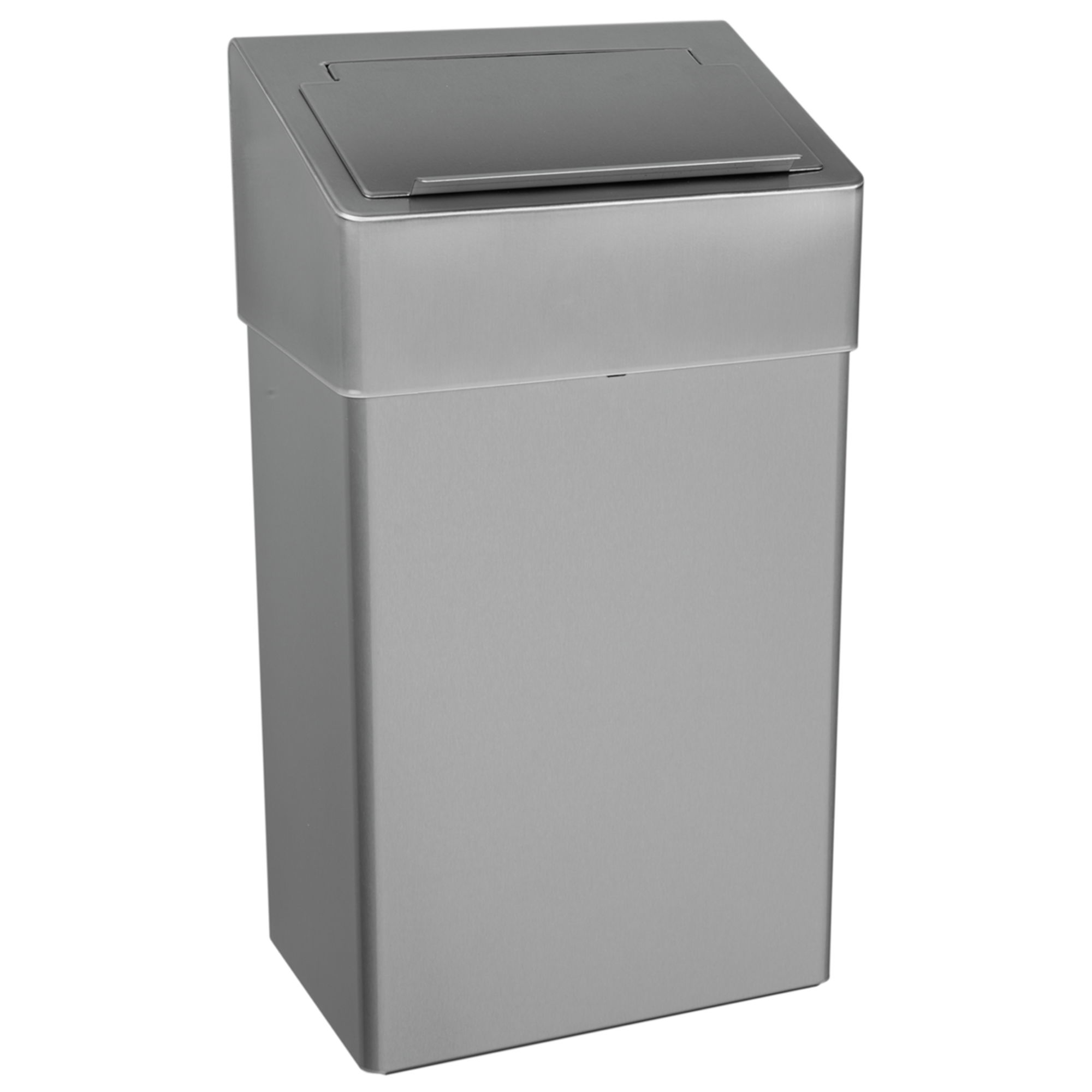 Cestino igienico | con porta sacchetti igienici | 18 litri | acciaio inox | HBU 18